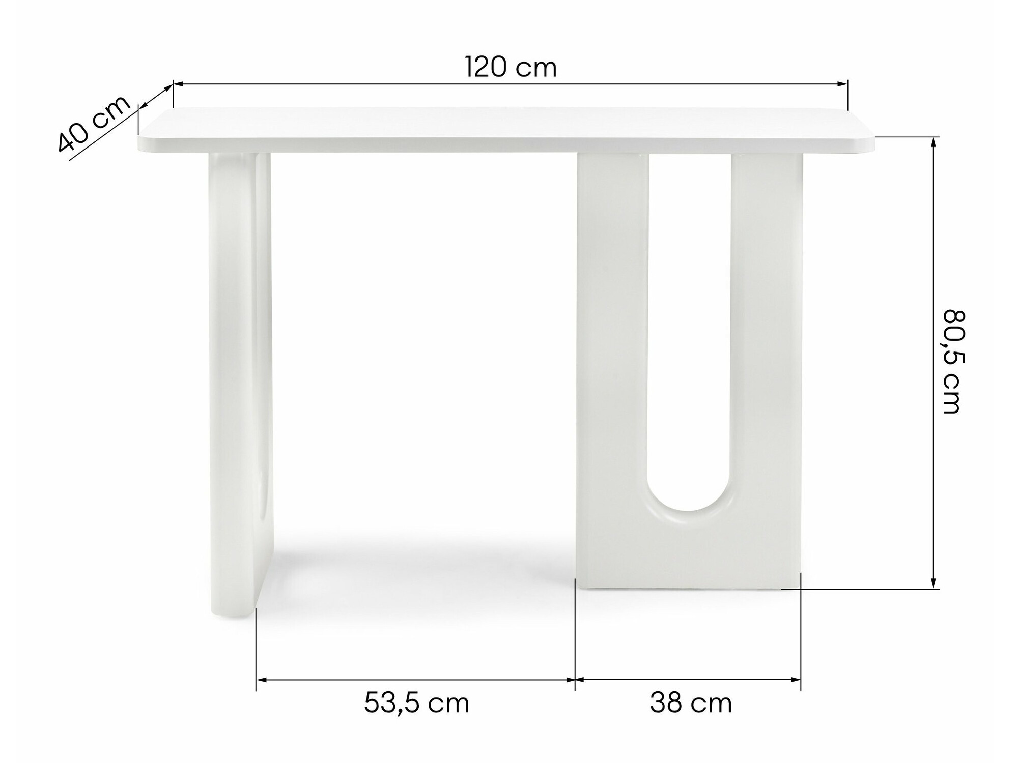 Miza Burleson 509 (Bela)