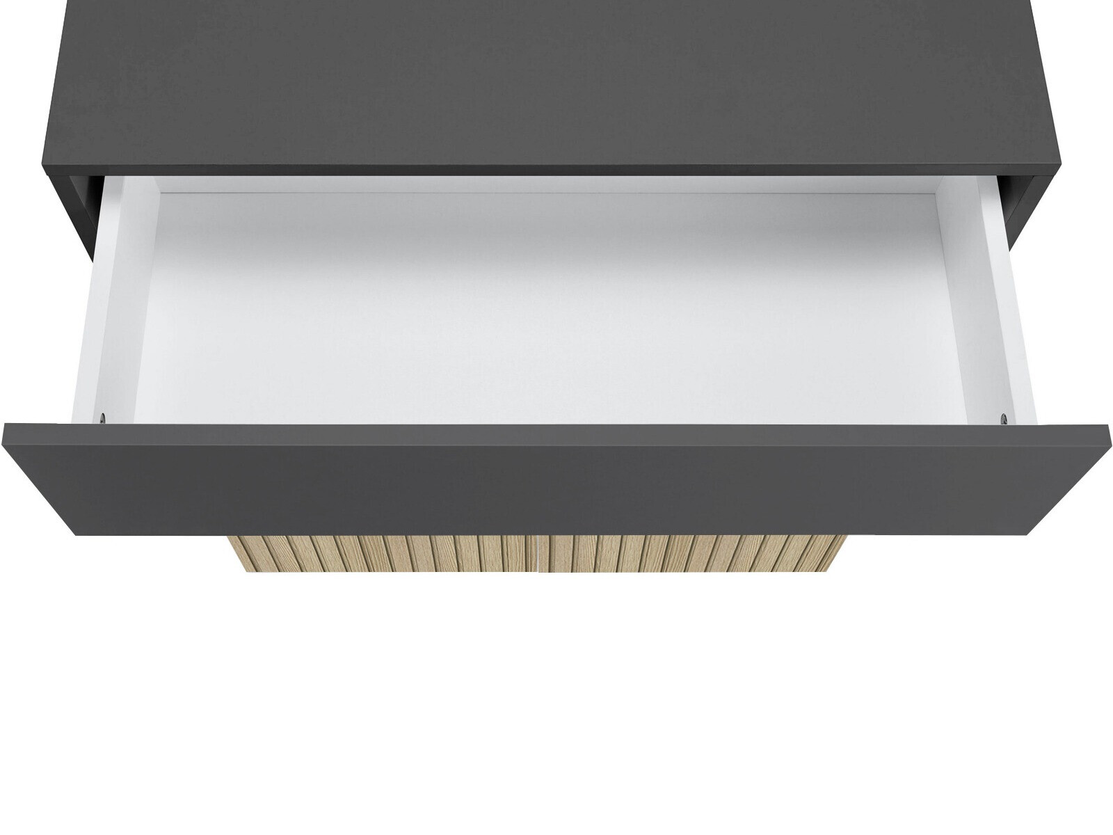 Prostostoječa Kopalniška omarica Soncamu 101 (Antracit + Lahki hrast)