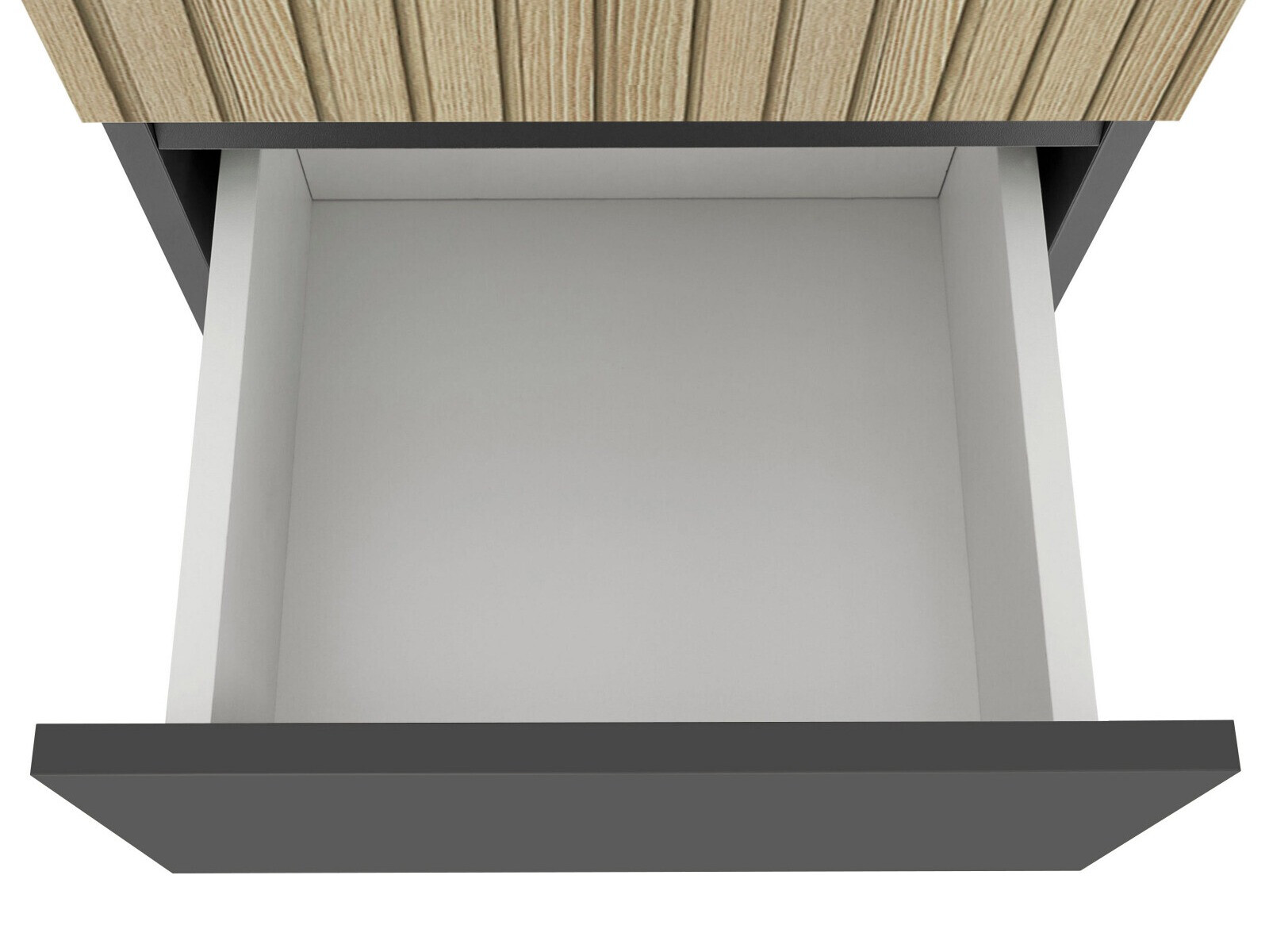 Prostostoječa Kopalniška omarica Soncamu 102 (Antracit + Lahki hrast)