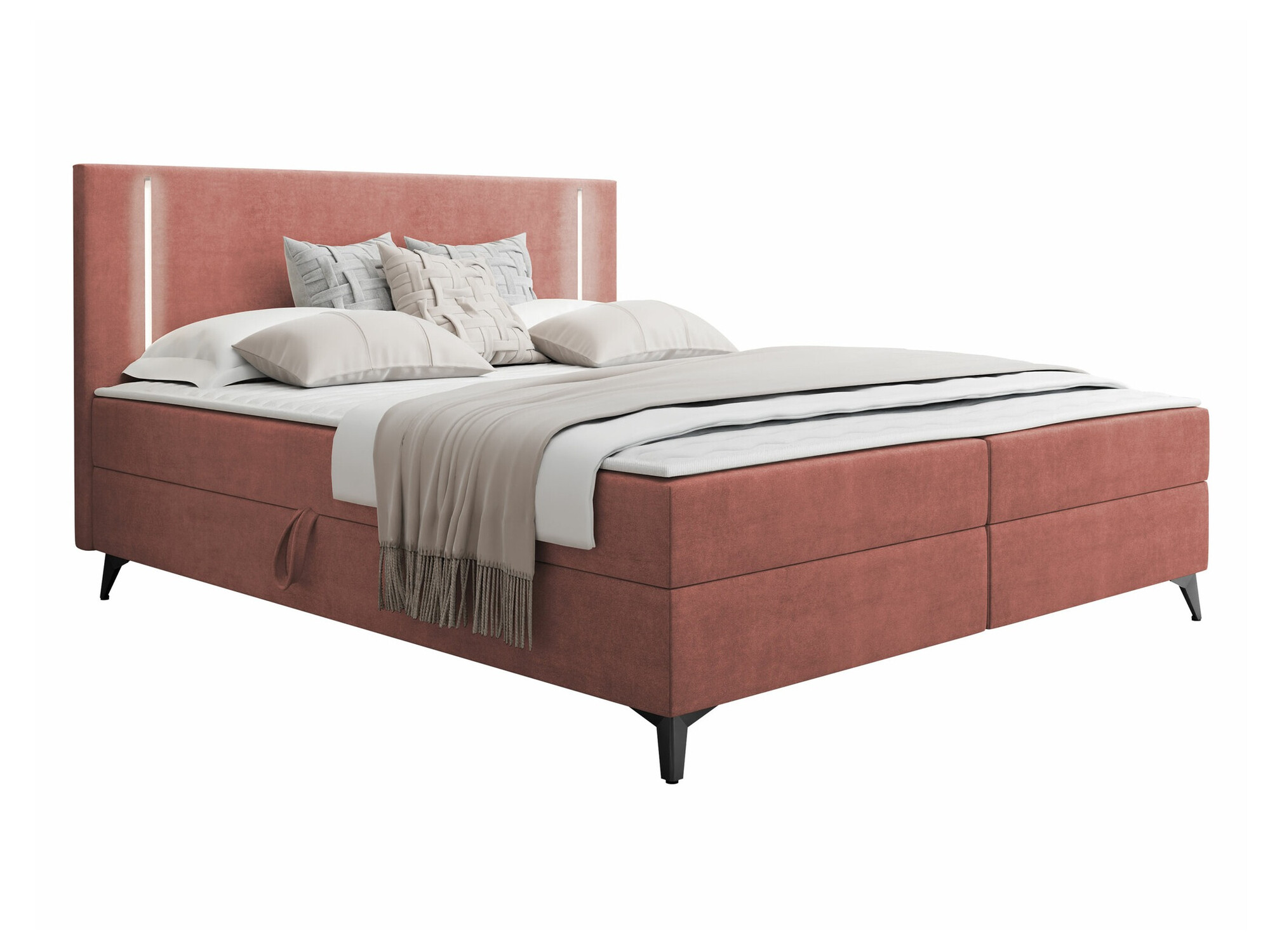 Boxspring postelja Memphis 147 (Manila 29)