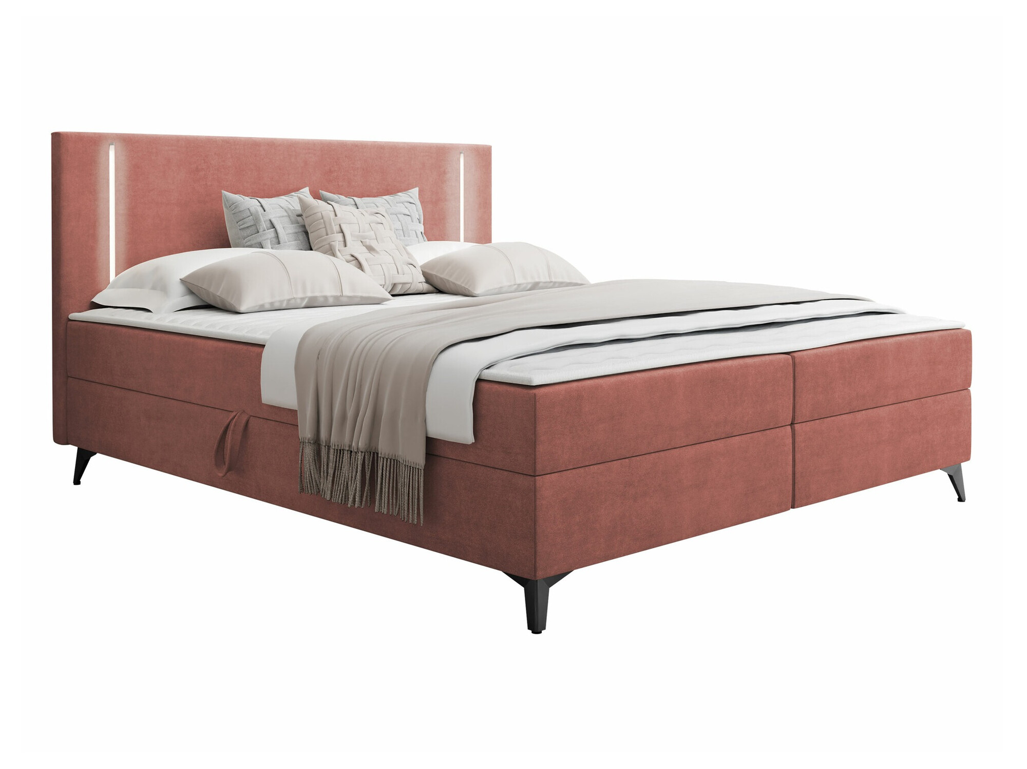 Boxspring postelja Memphis 147 (Manila 29)