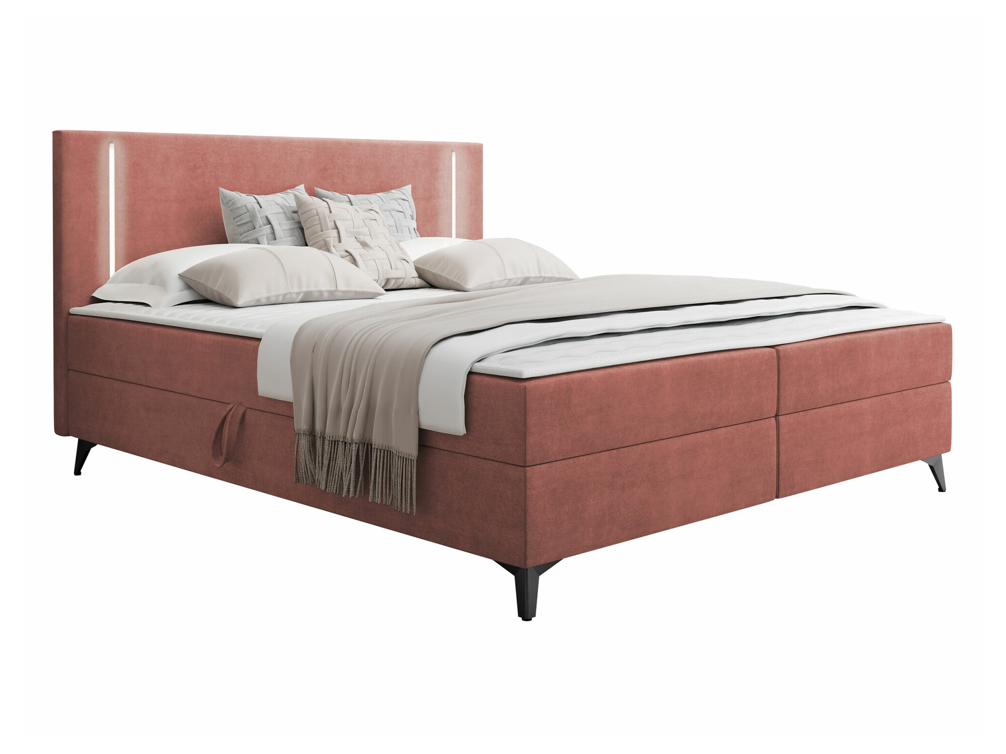 Boxspring postelja Memphis 147 (Manila 29)