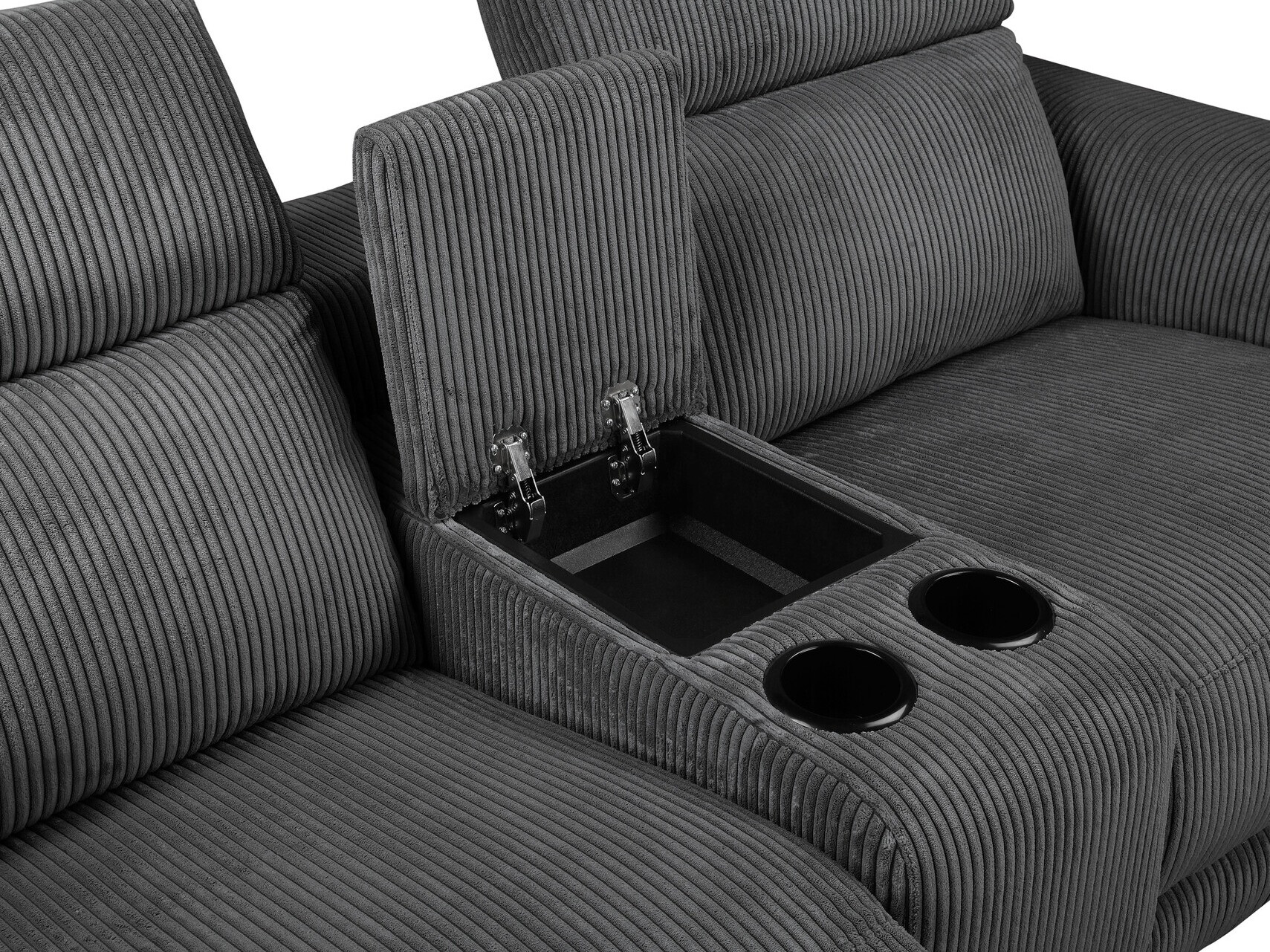 Kavč s počivalnikom Denton 1468 (Antracit)