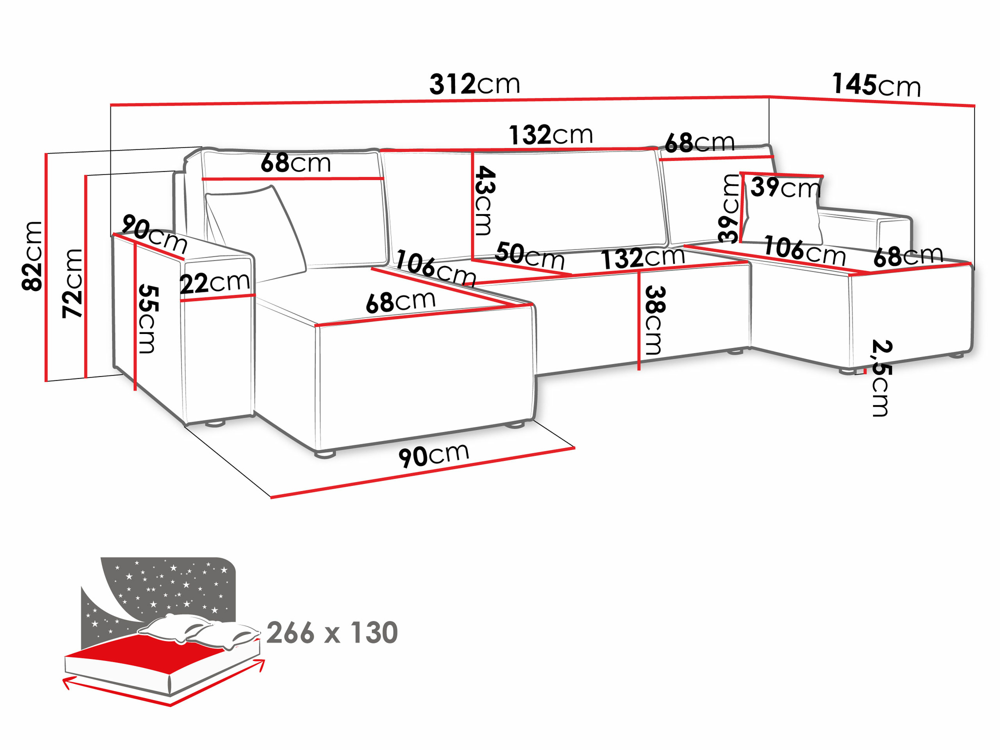 Kotna garnitura Shelton 101 (Poso 02)