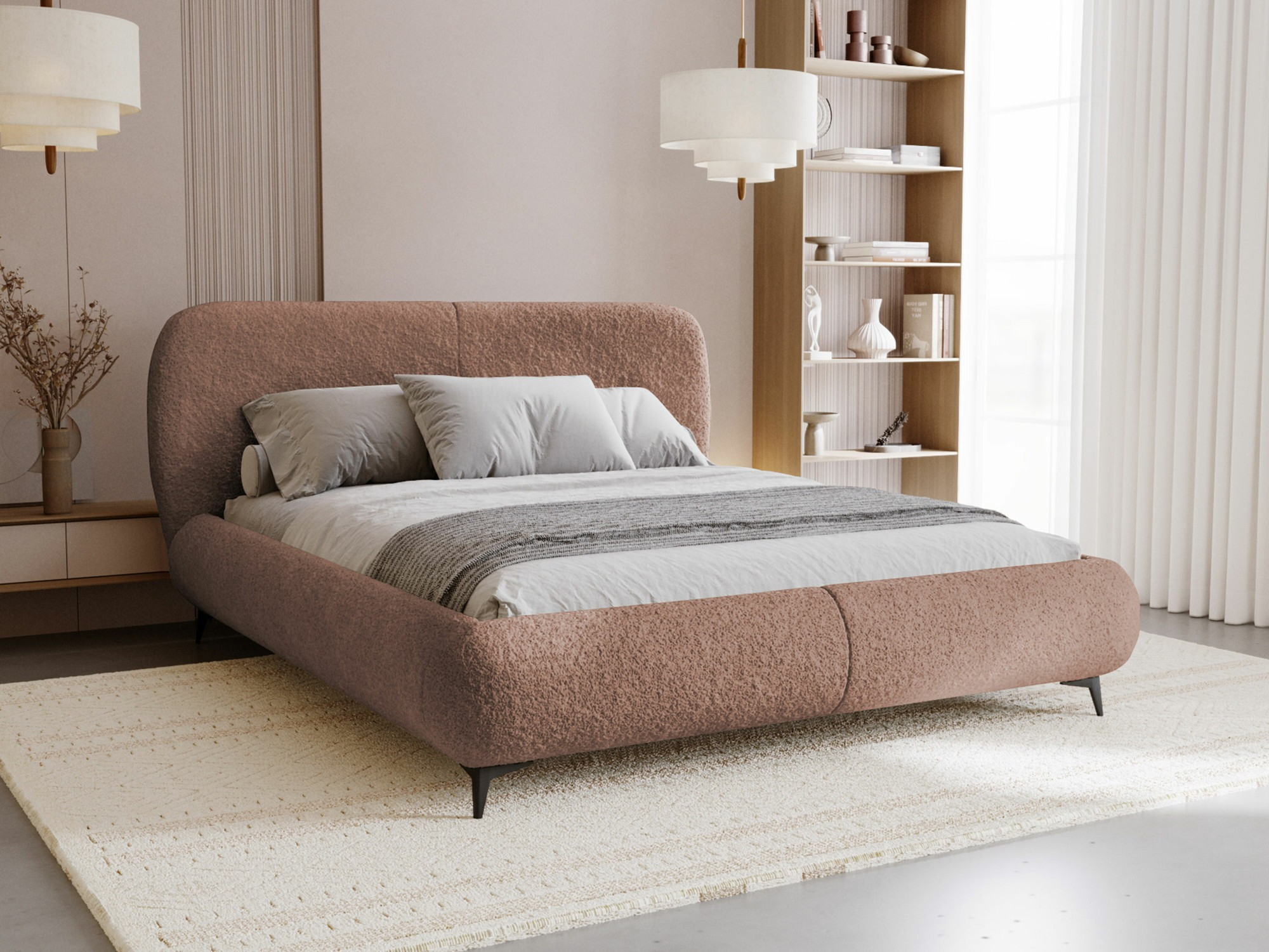 Postelja TrendyNest Fenara (Coral 45)