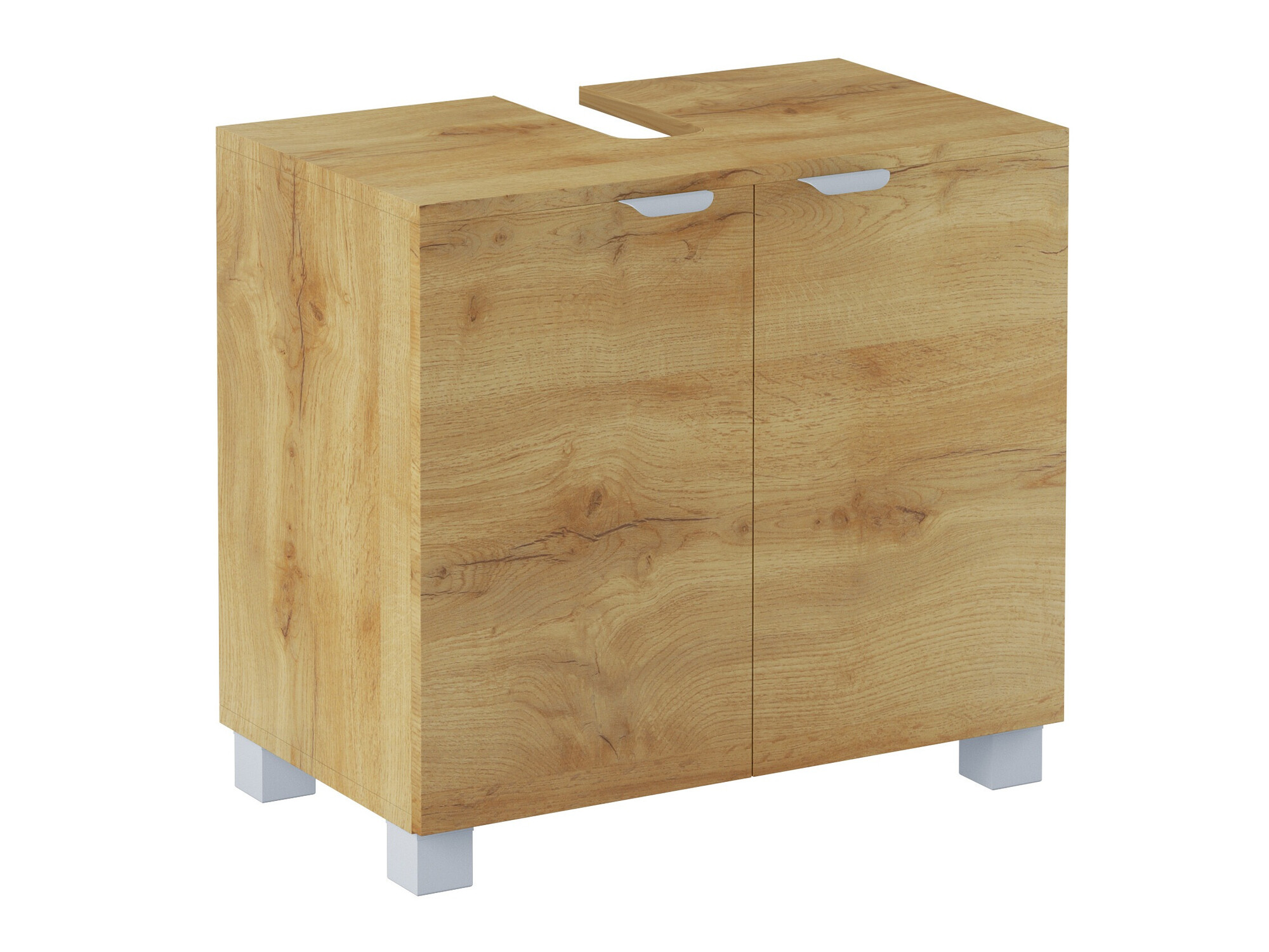 Prostostoječa kopalniška omarica za umivalnik Denton 1469