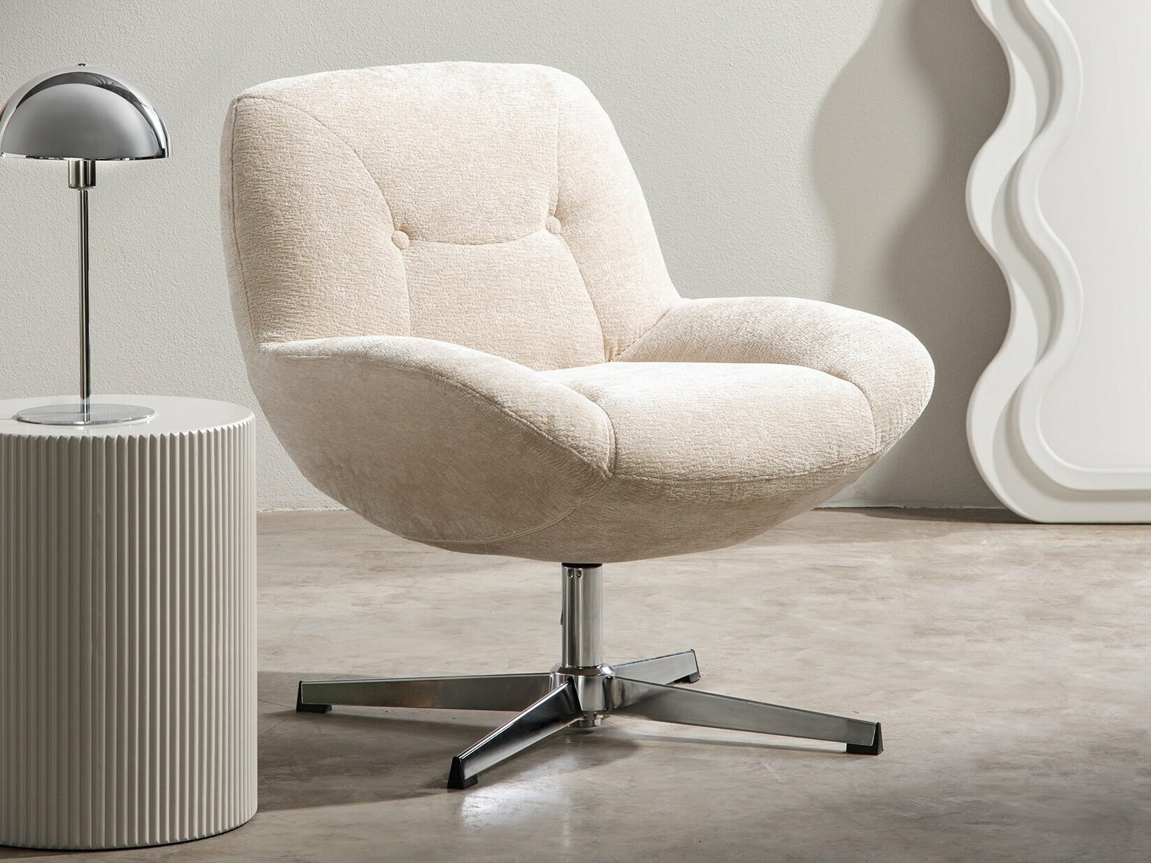 Fotelj Burleson 214 (Krema)