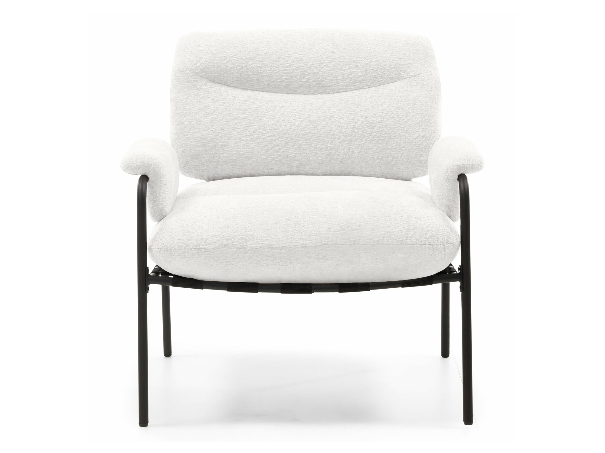 Fotelj Burleson 344 (Krema + Črna)