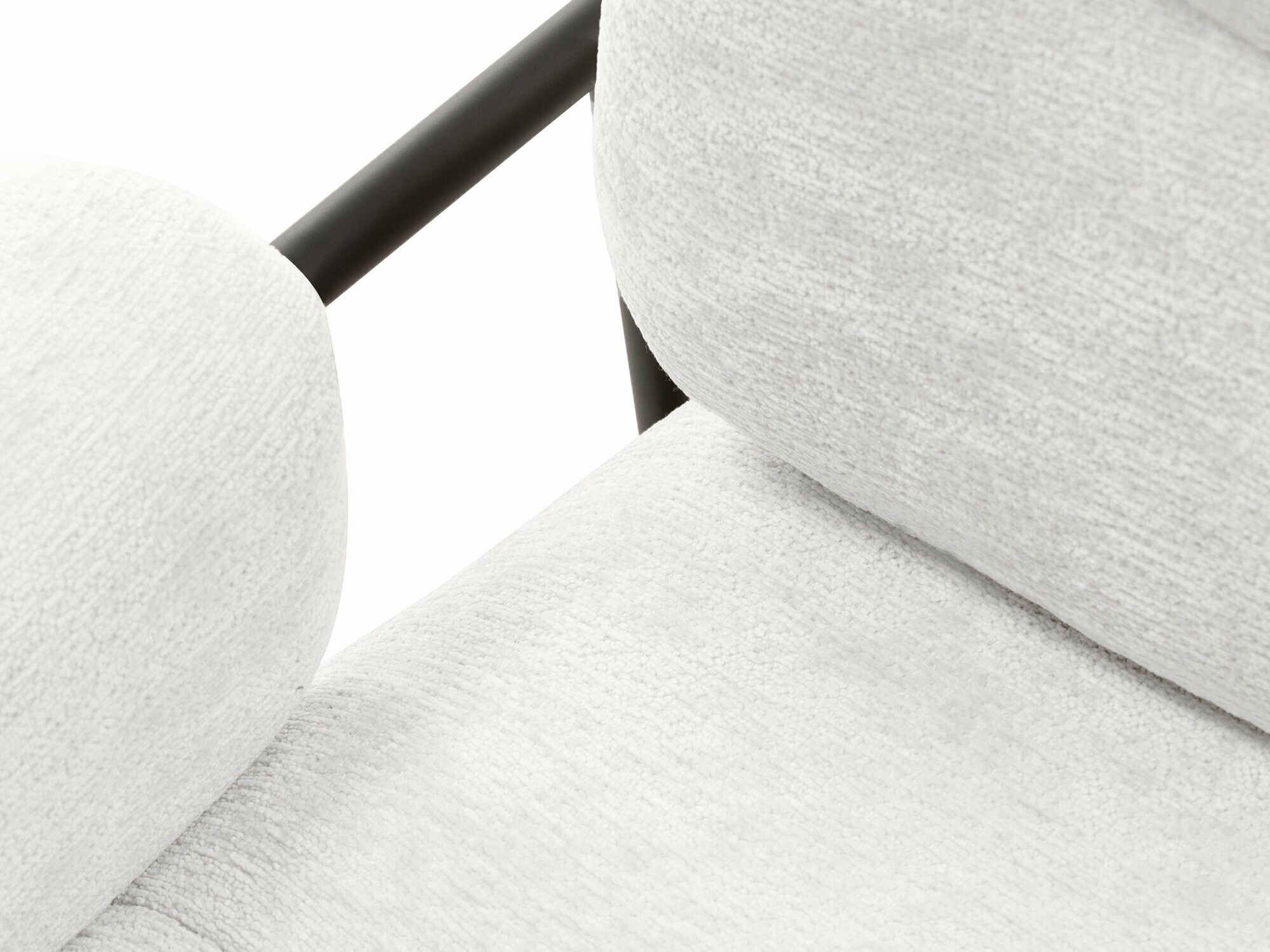 Fotelj Burleson 344 (Krema + Črna)