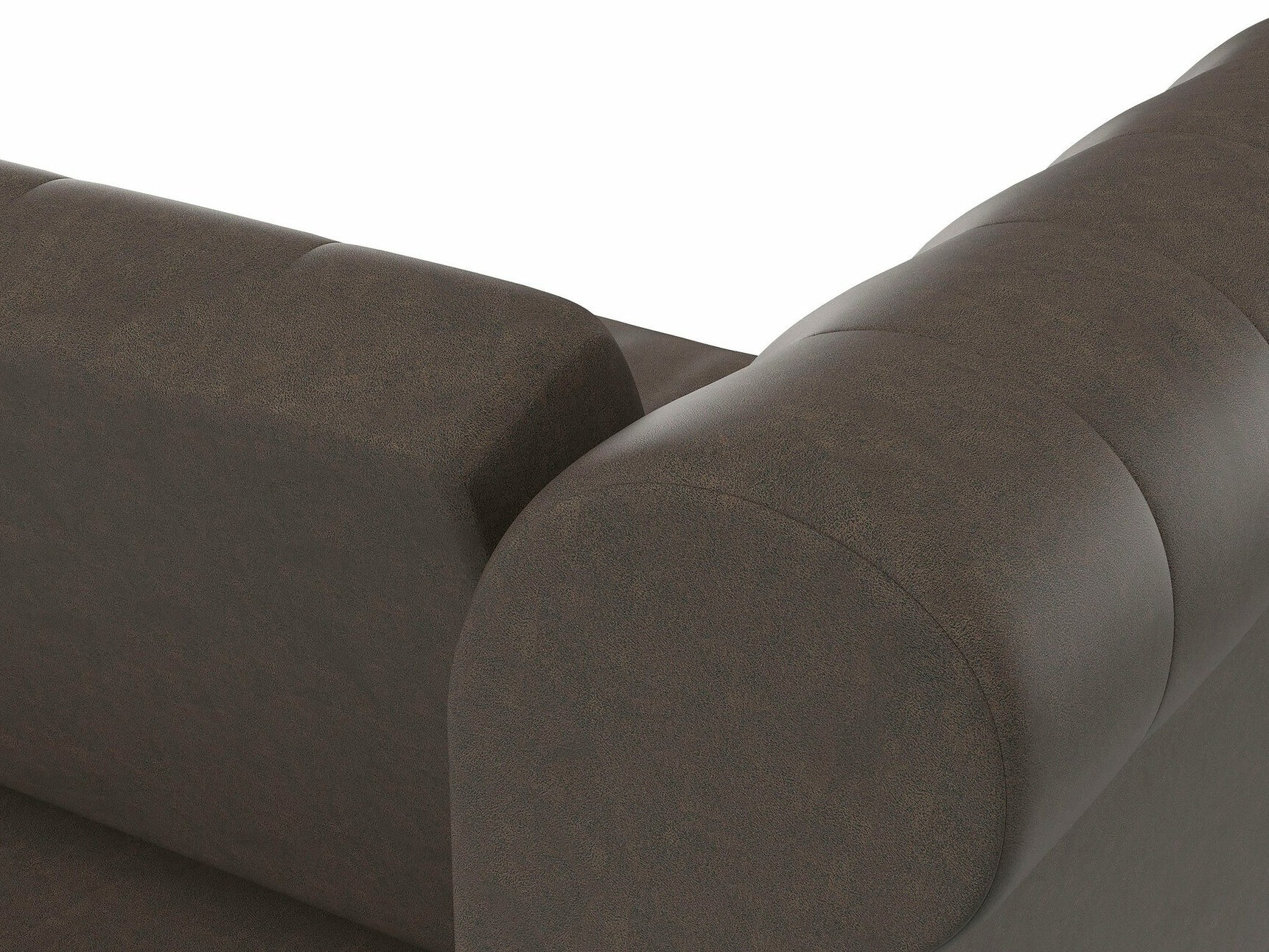 Kavč chesterfield Tulsa 217 (Temno rjava)