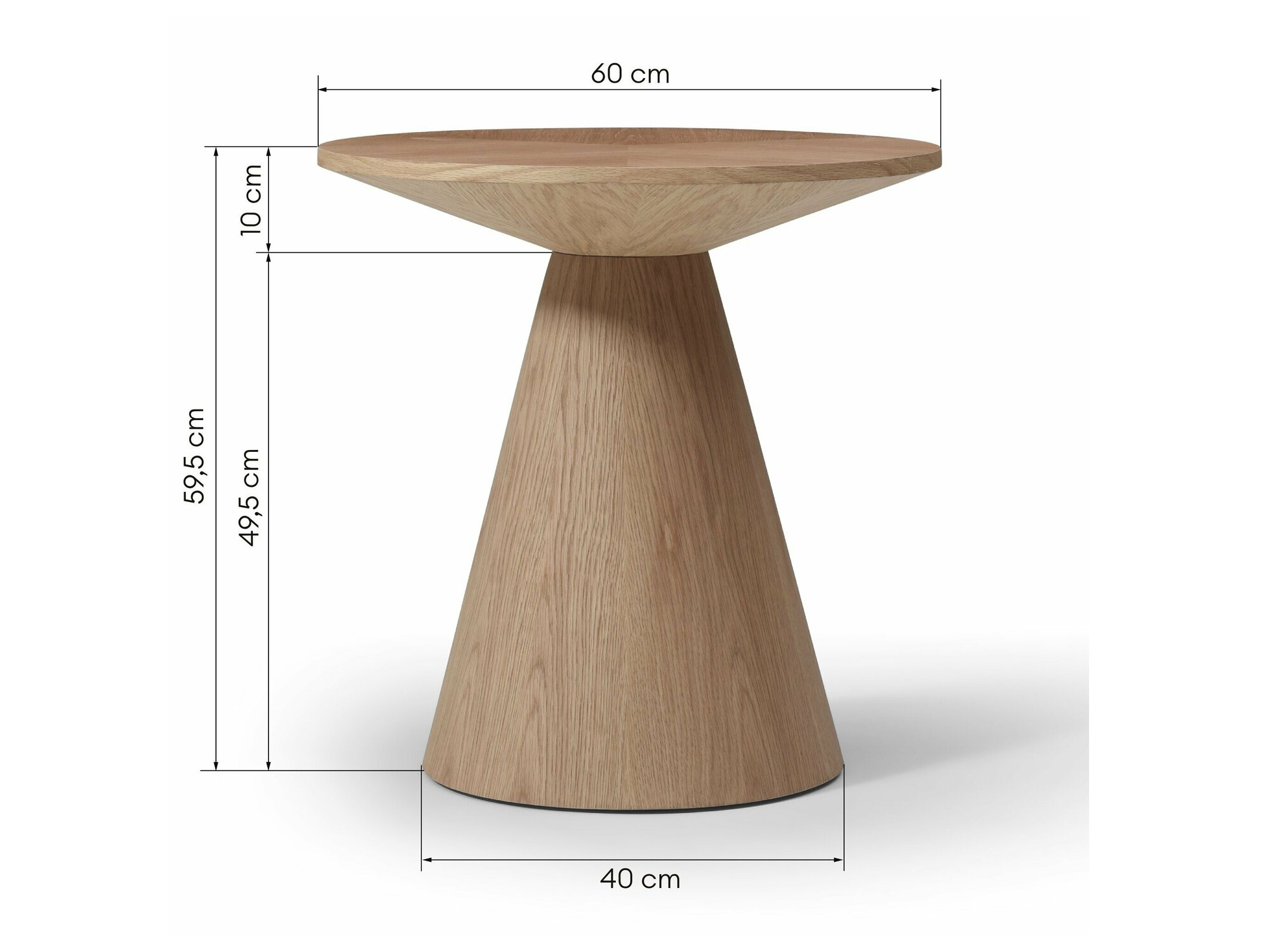 Klubska mizica Burleson 217