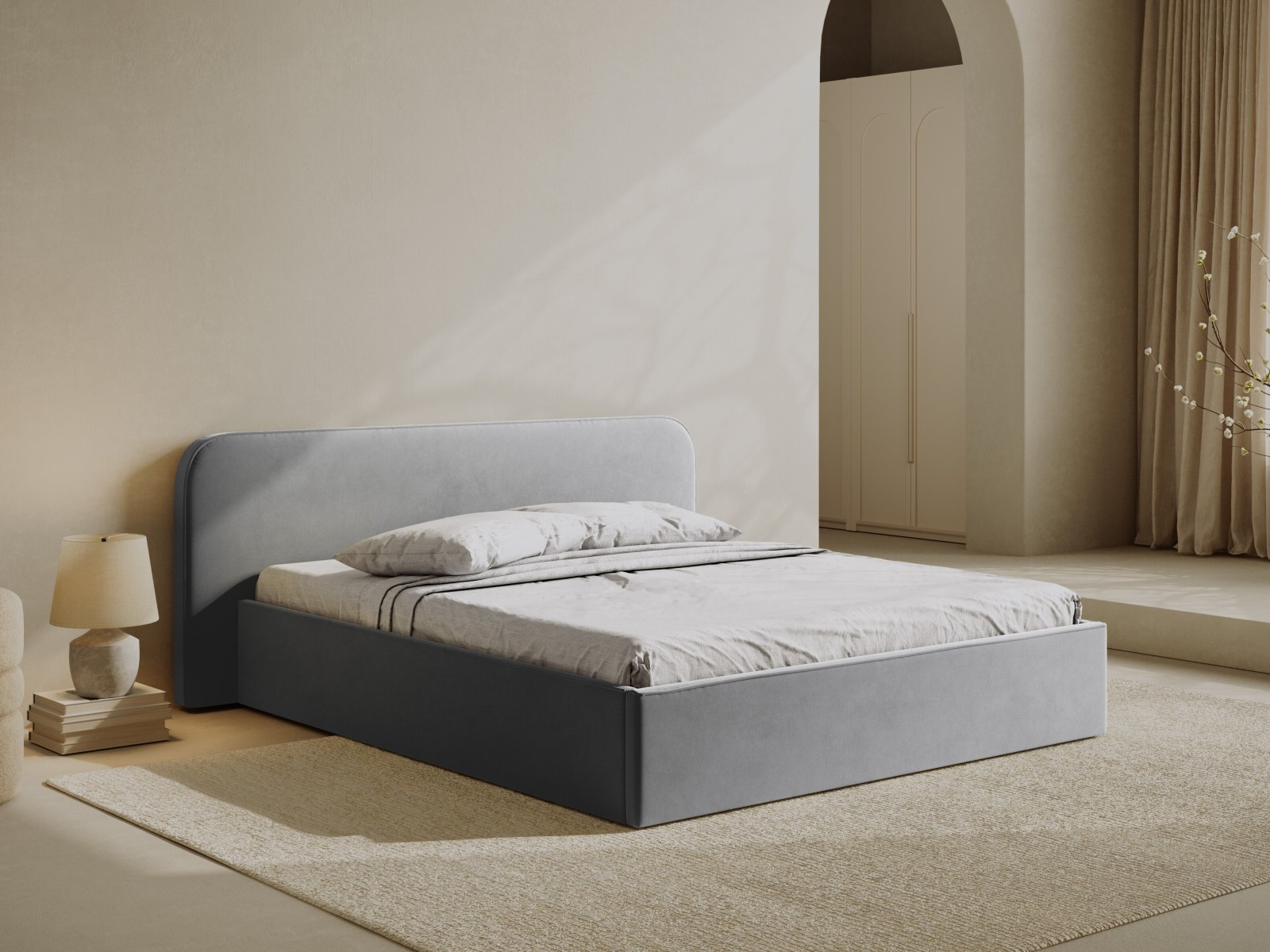 Postelja Beckley 158 (Portland Ash)