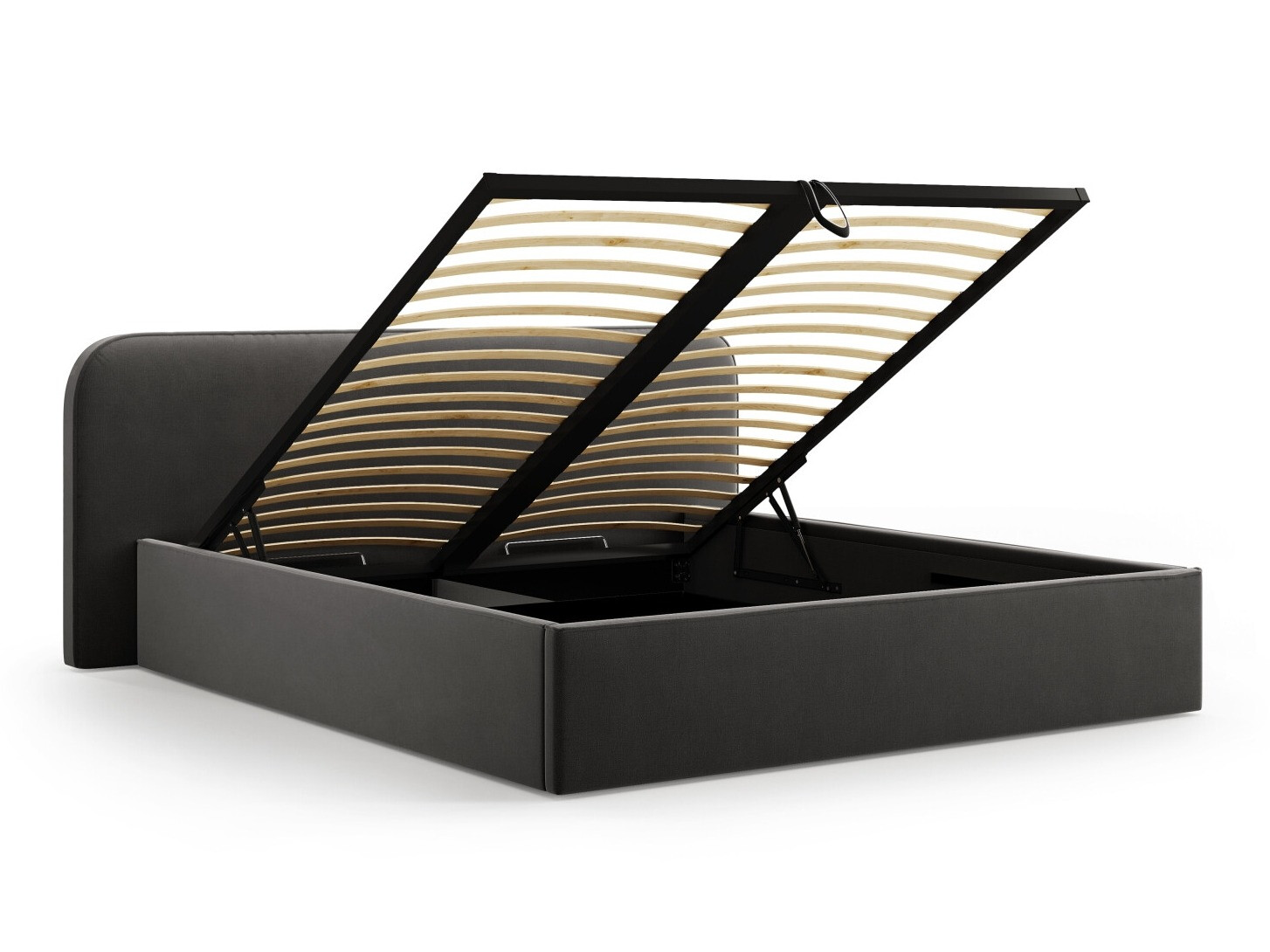 Postelja Beckley 158 (Portland Black)