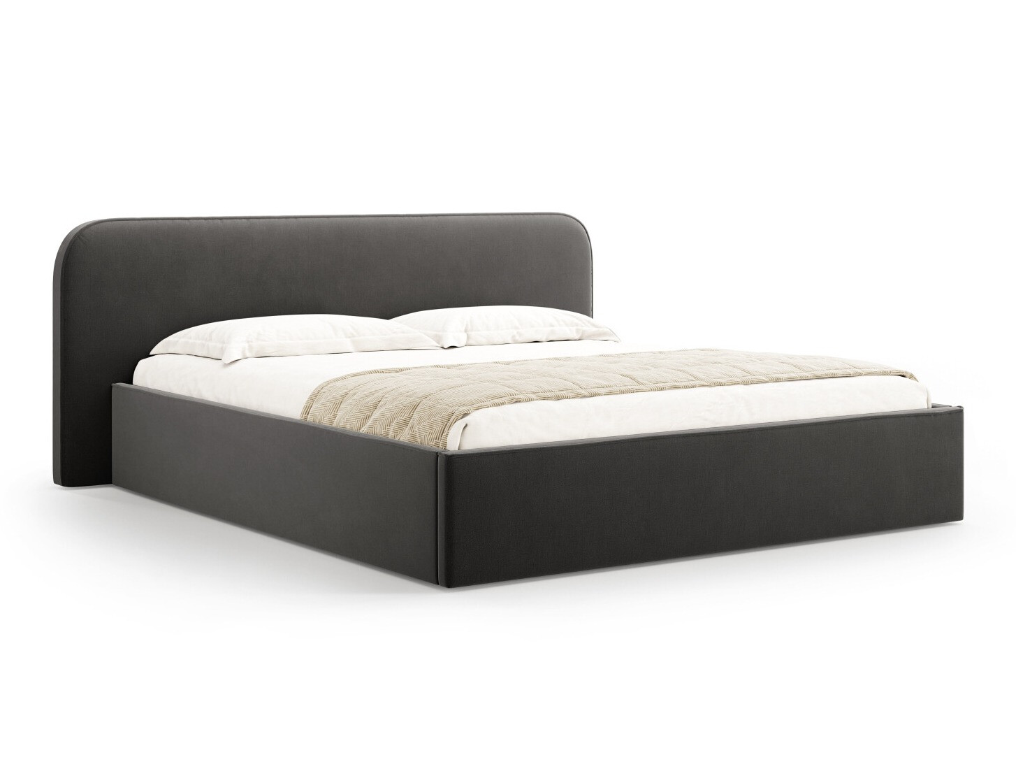 Postelja Beckley 158 (Portland Black)