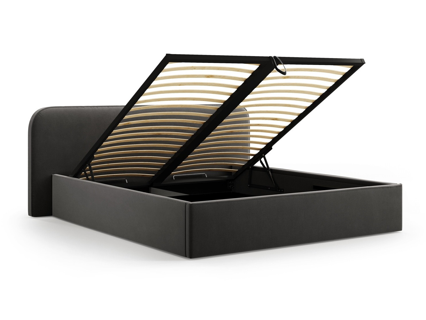 Postelja Beckley 158 (Portland Black)