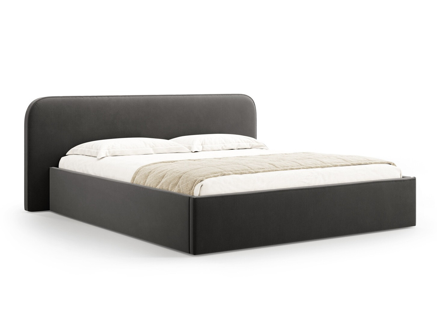 Postelja Beckley 158 (Portland Black)