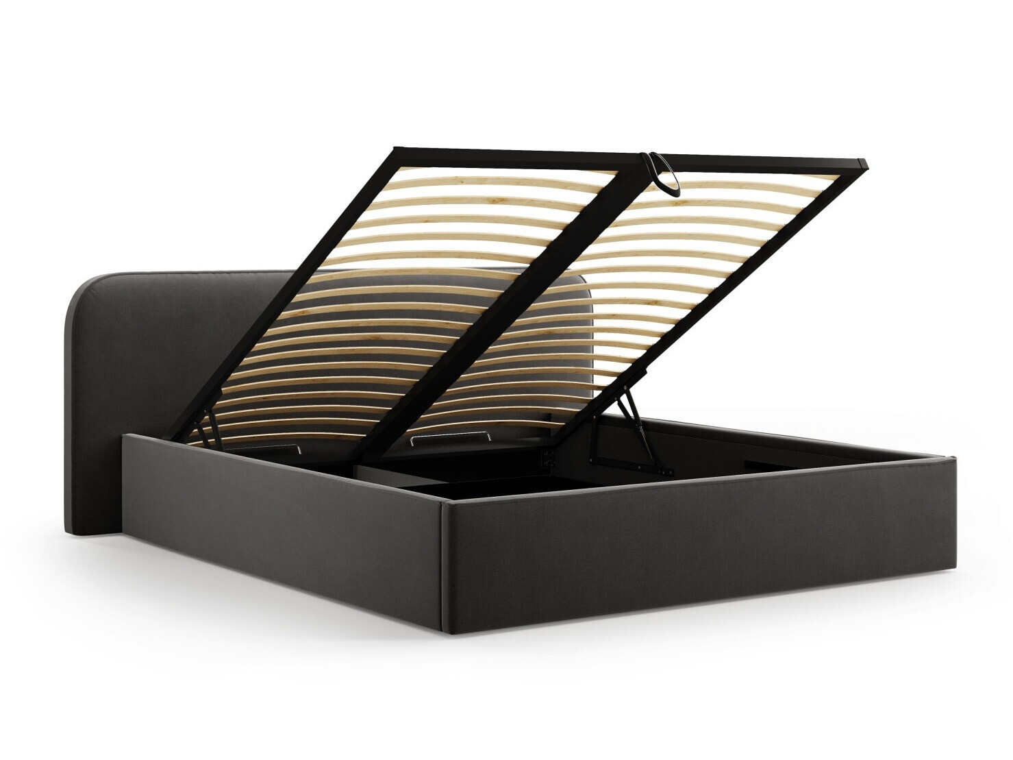 Postelja Beckley 158 (Portland Black)