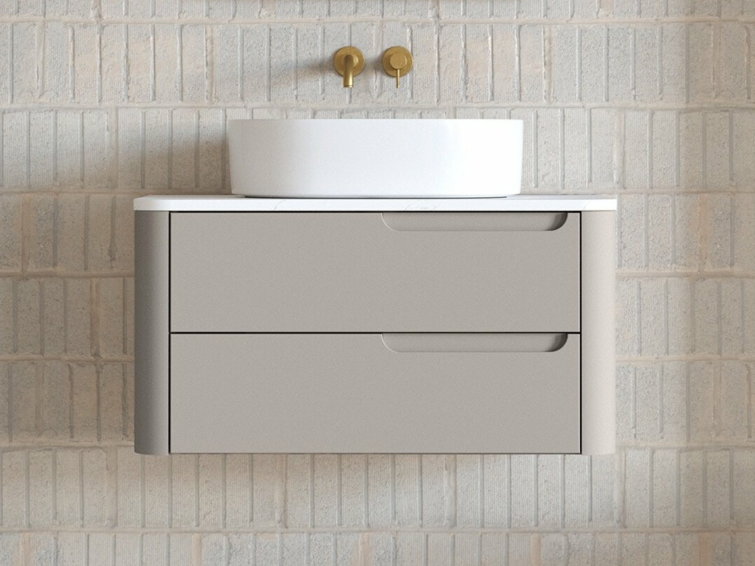 Viseča kopalniška omarica za umivalnik Burleson 213