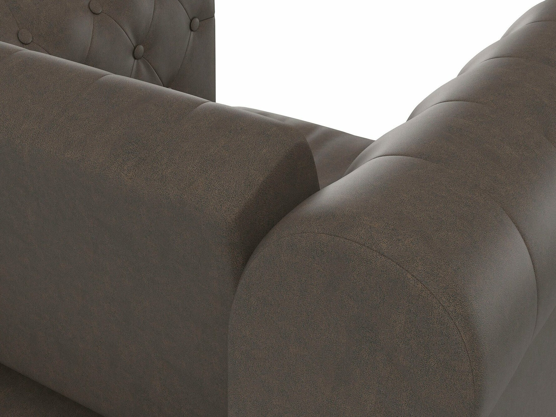 Chesterfield fotelj Tulsa 630 (Rjava)