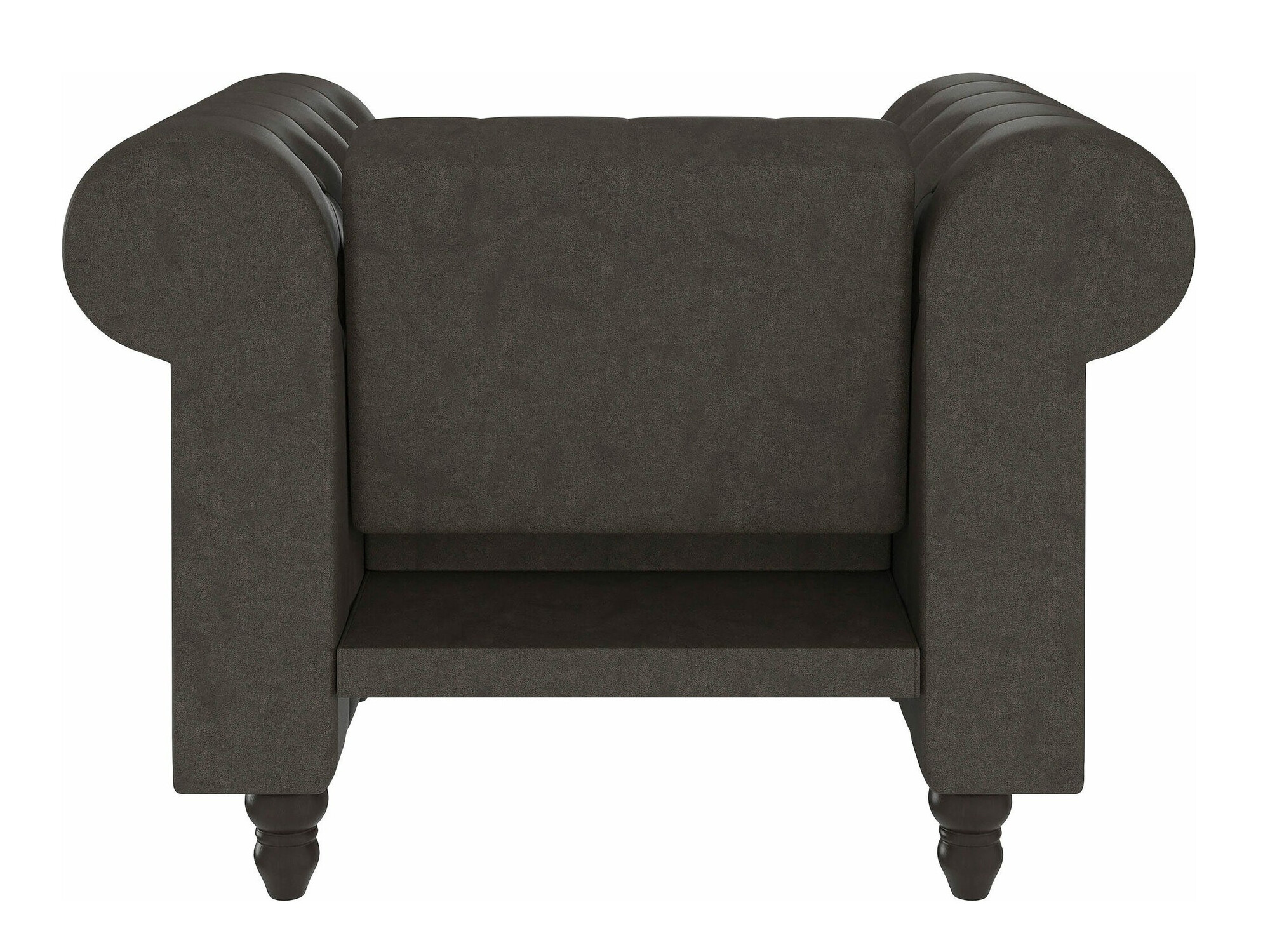 Chesterfield fotelj Tulsa 630 (Temno rjava)