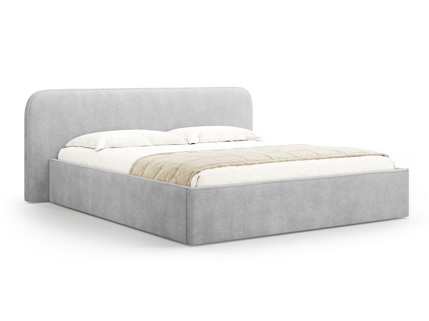Postelja Beckley 158 (Babel Light grey)