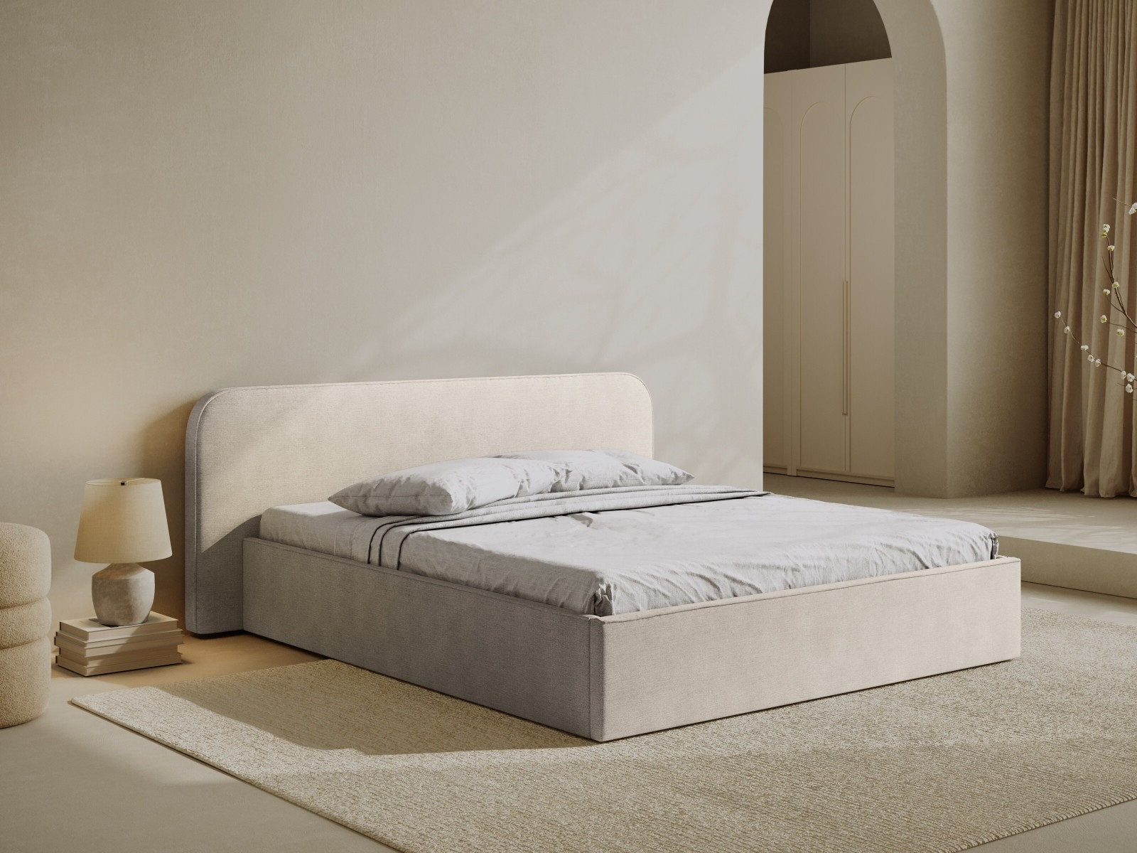 Postelja Beckley 158 (Babel Toffee)