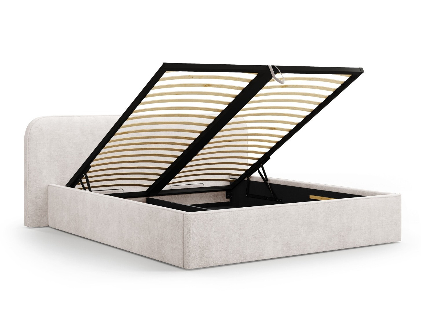 Postelja Beckley 158 (Babel White)