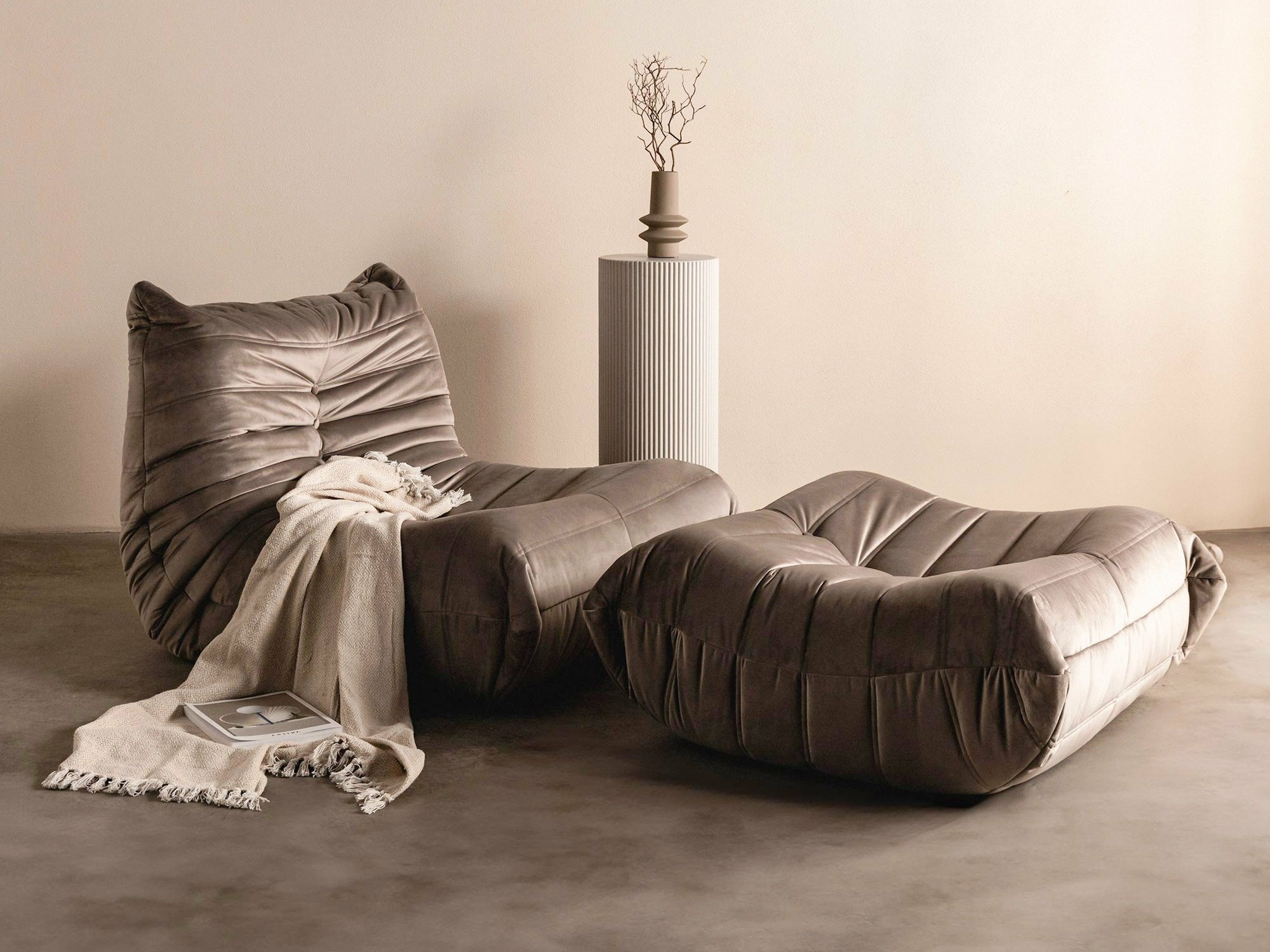 Sedežna vreča Burleson 225 (Rjava)