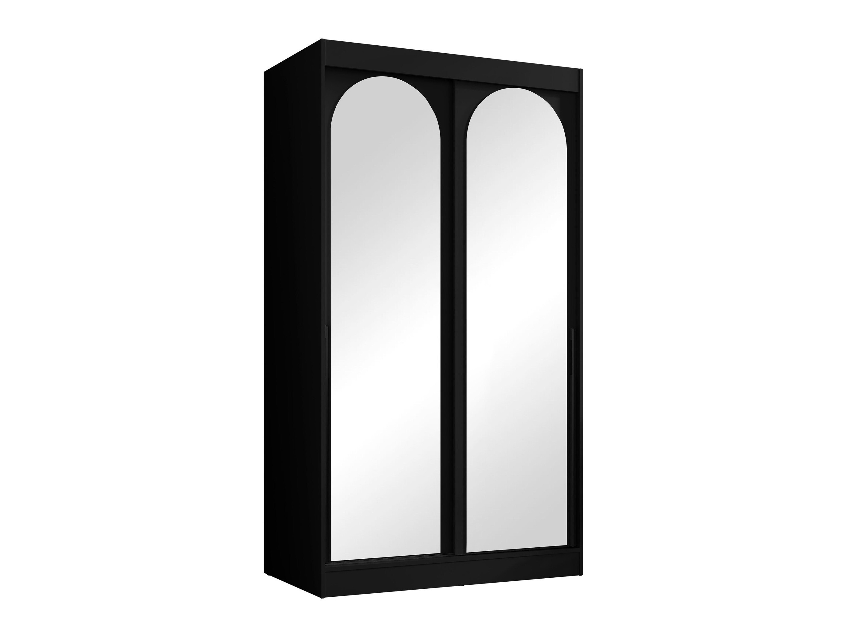 Garderobna omara Toledo 130 (Črna)