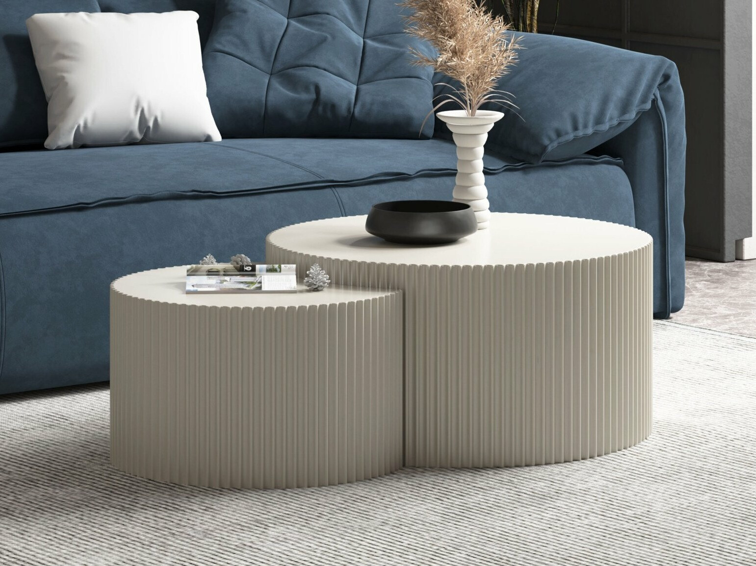 Komplet klubskih mizic Burleson 234 (Kašmir)