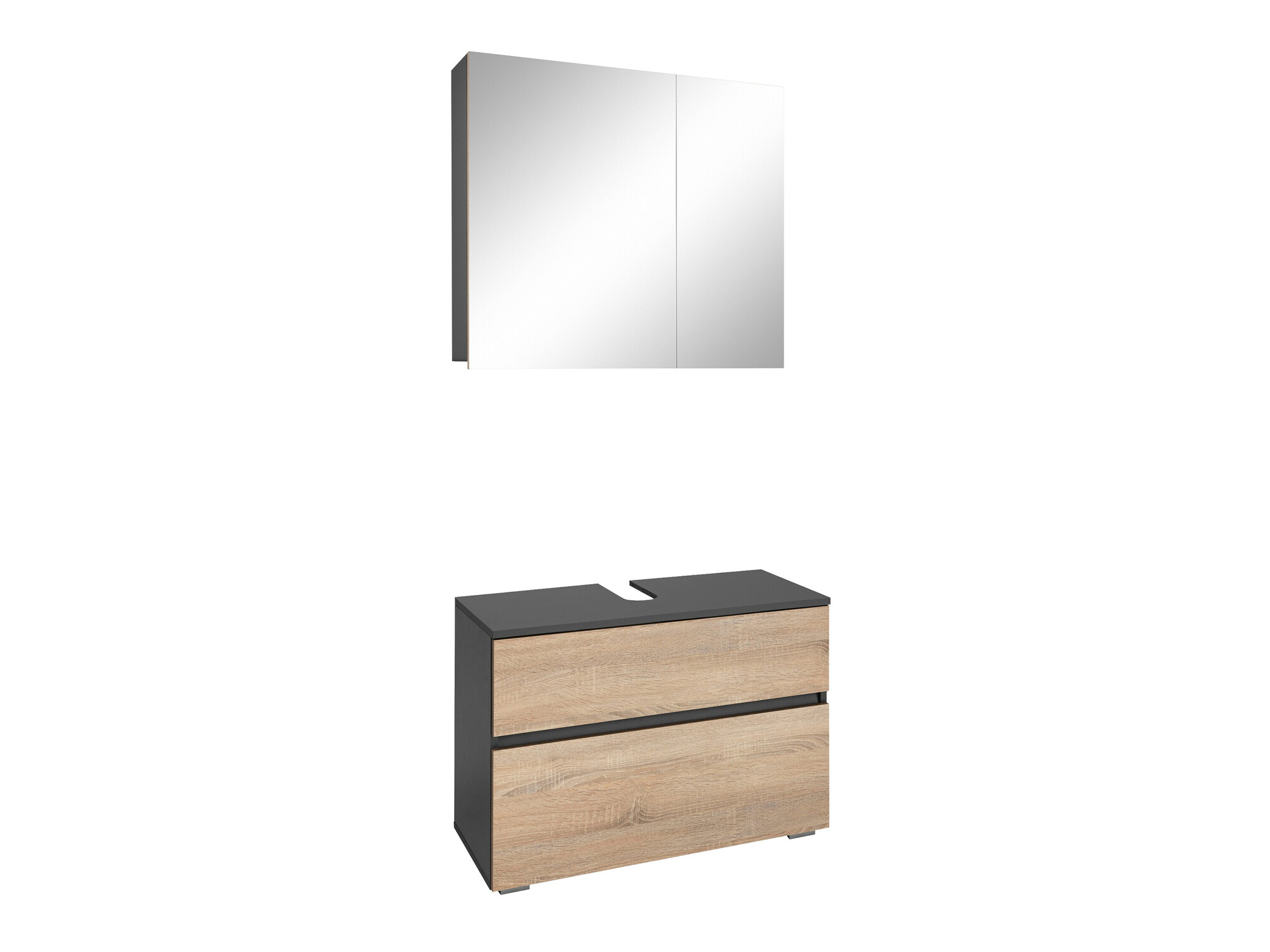 Kopalniški komplet Soncamu 116 (Antracit + Hrast)