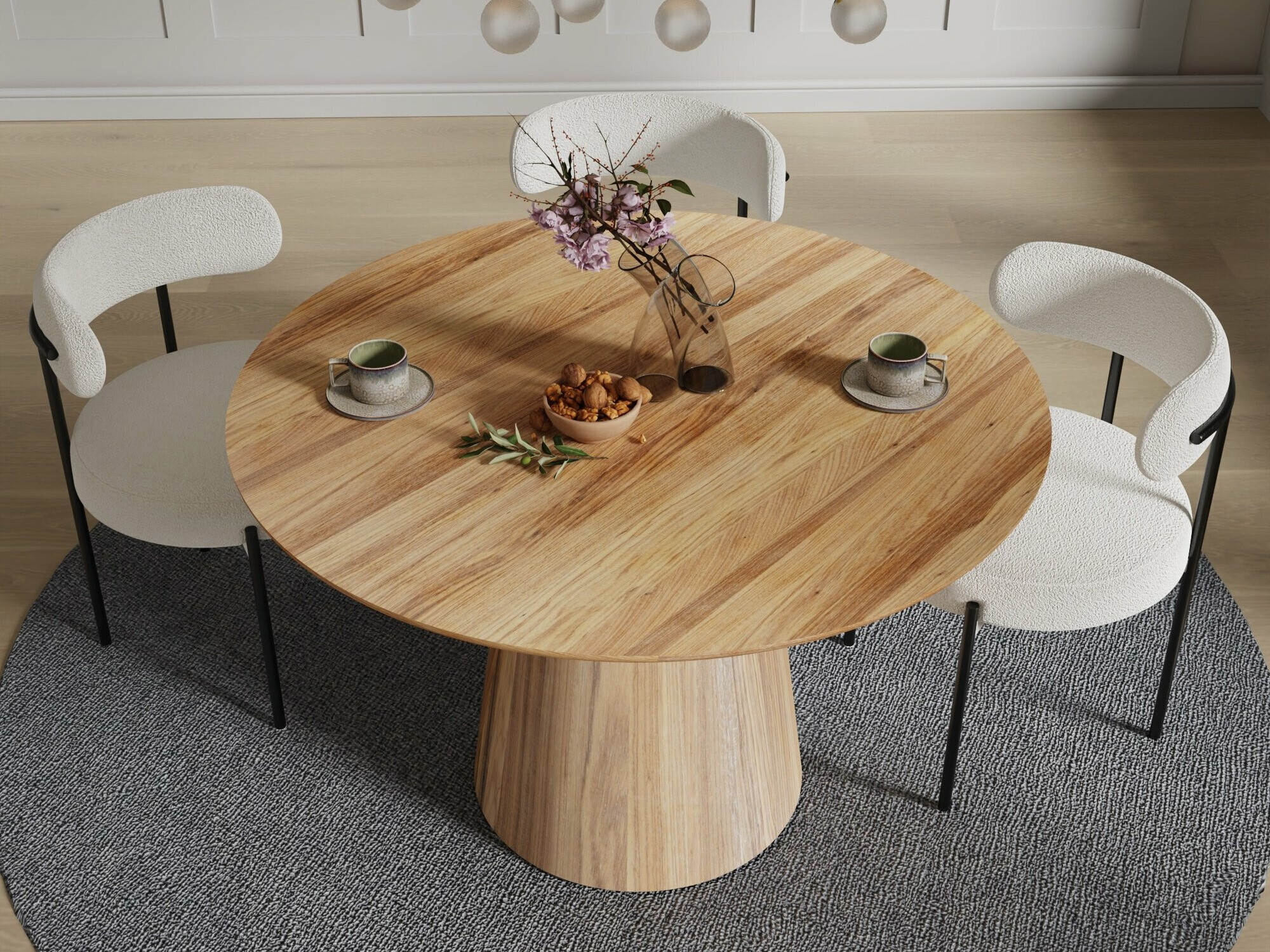 Miza Burleson 228 (Svetel les)