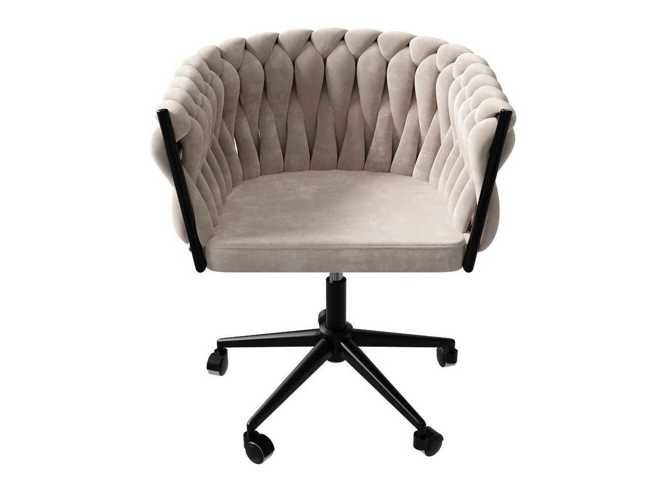 Pisarniški stol Burleson 235 (Siva + Črna)