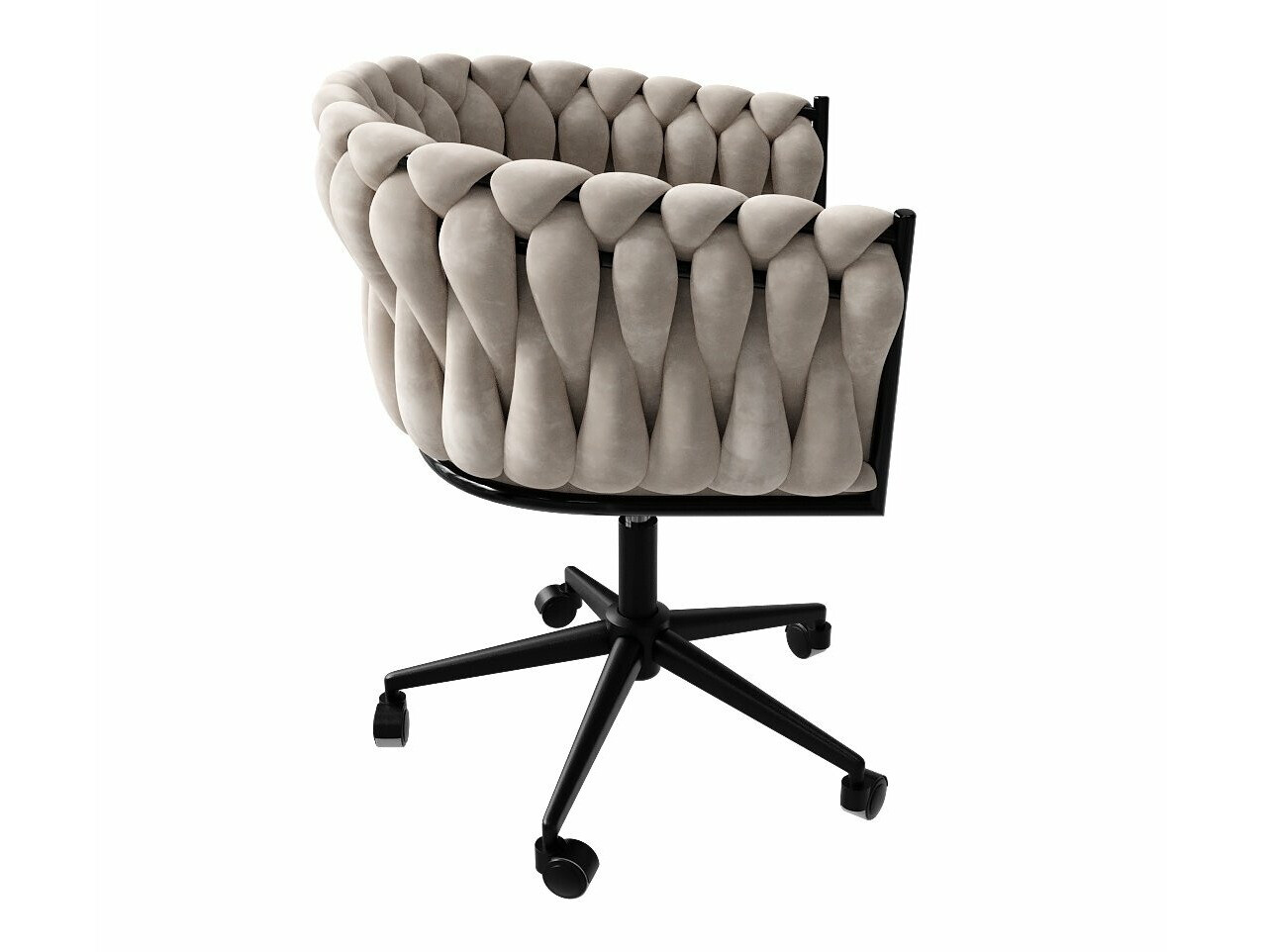 Pisarniški stol Burleson 235 (Siva + Črna)