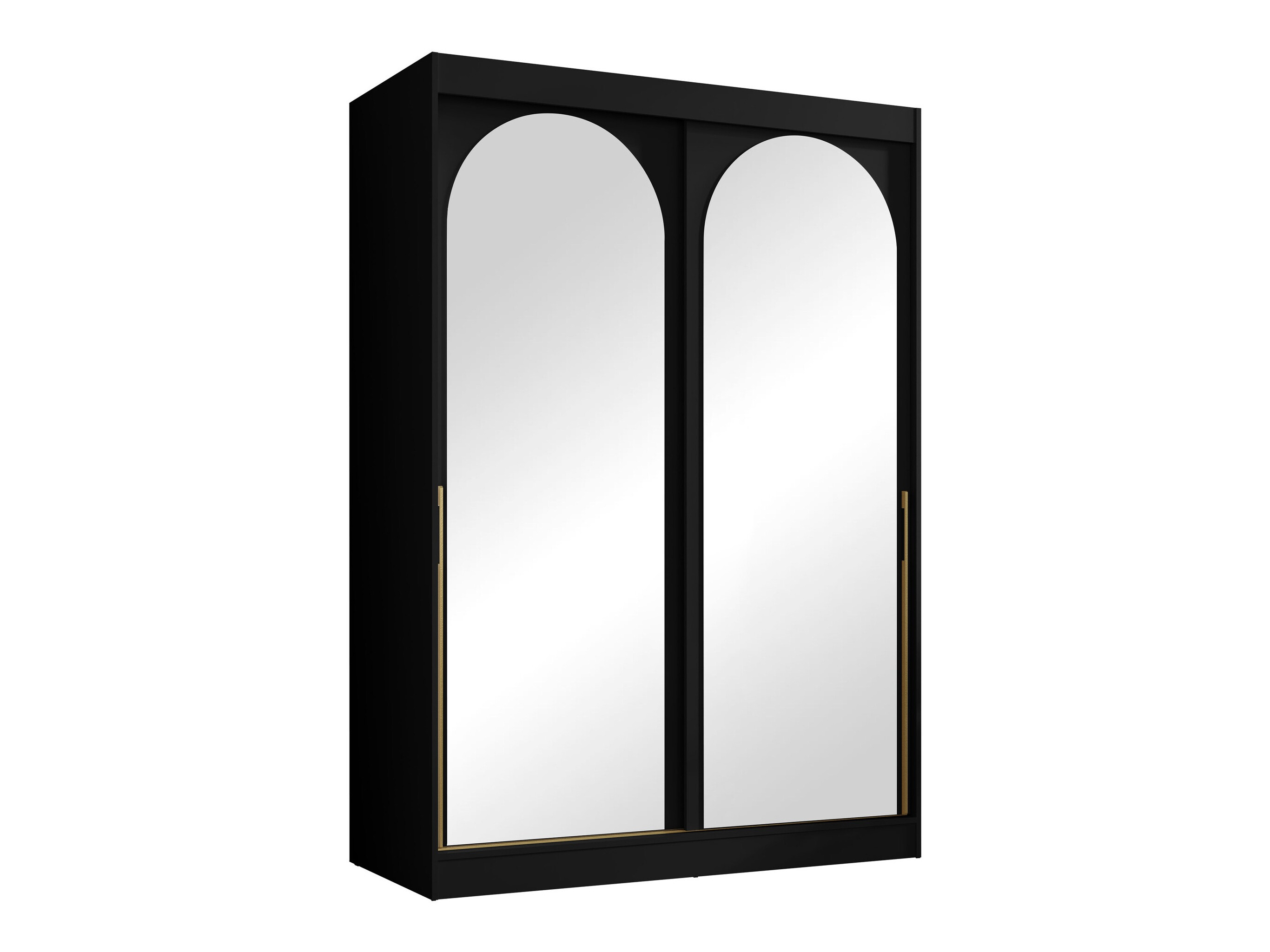 Garderobna omara Toledo 131 (Črna)