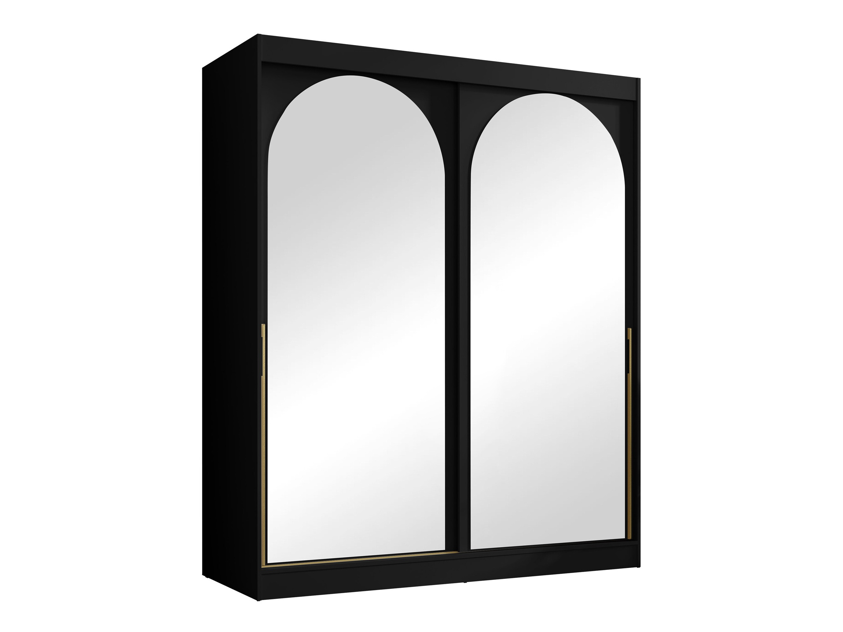 Garderobna omara Toledo 132 (Črna)