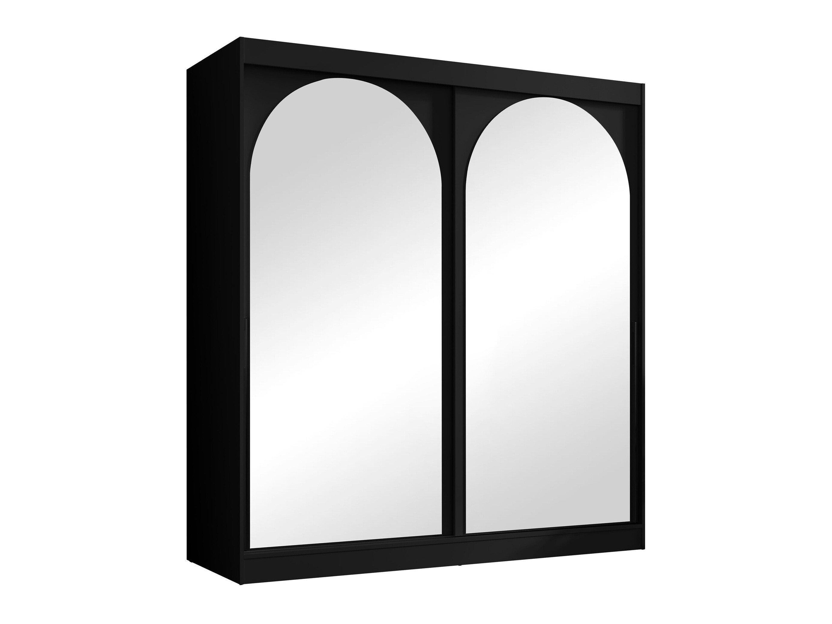 Garderobna omara Toledo 133 (Črna)