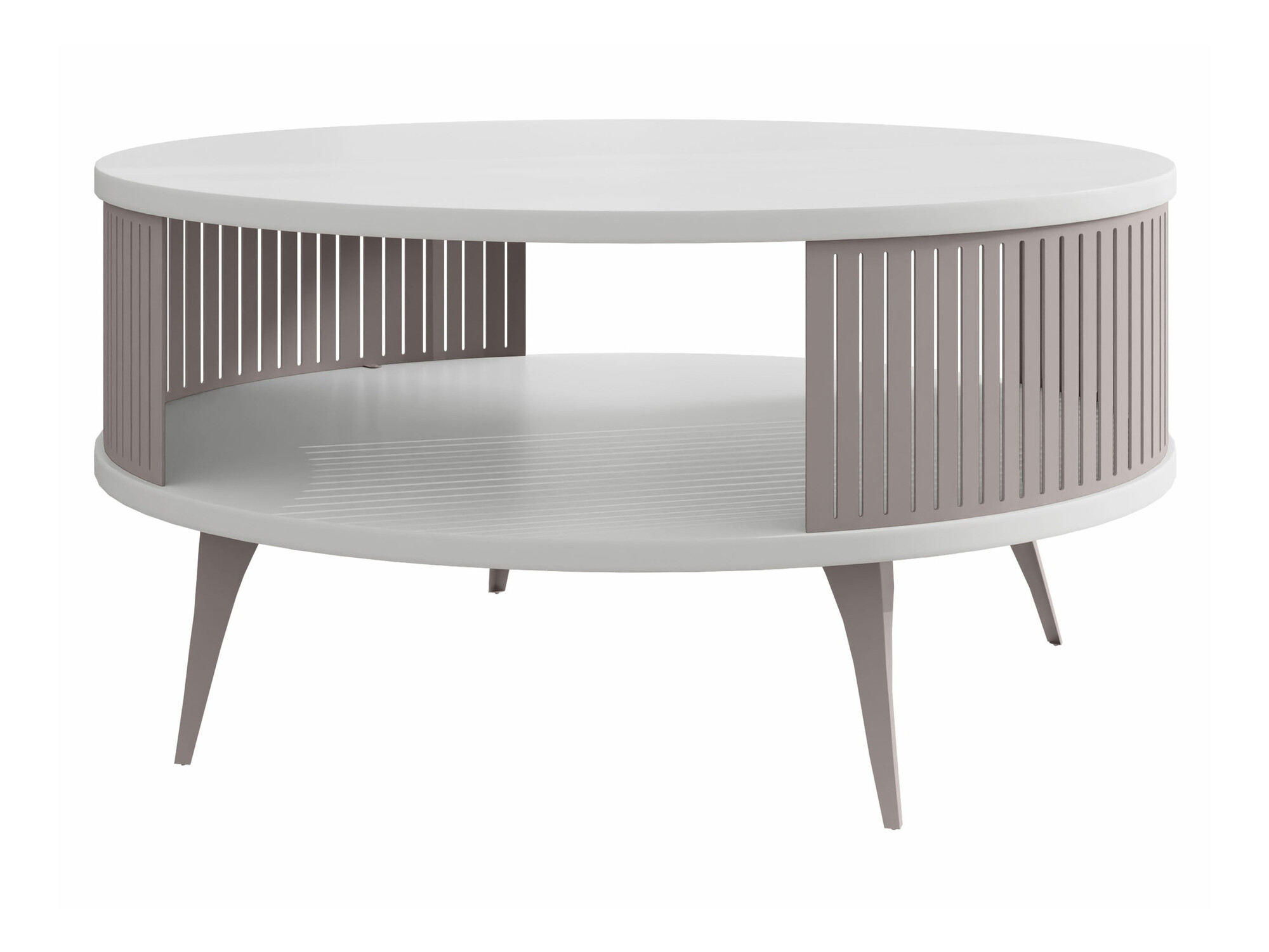 Klubska mizica Sordore 125 (Kašmir + Bela)