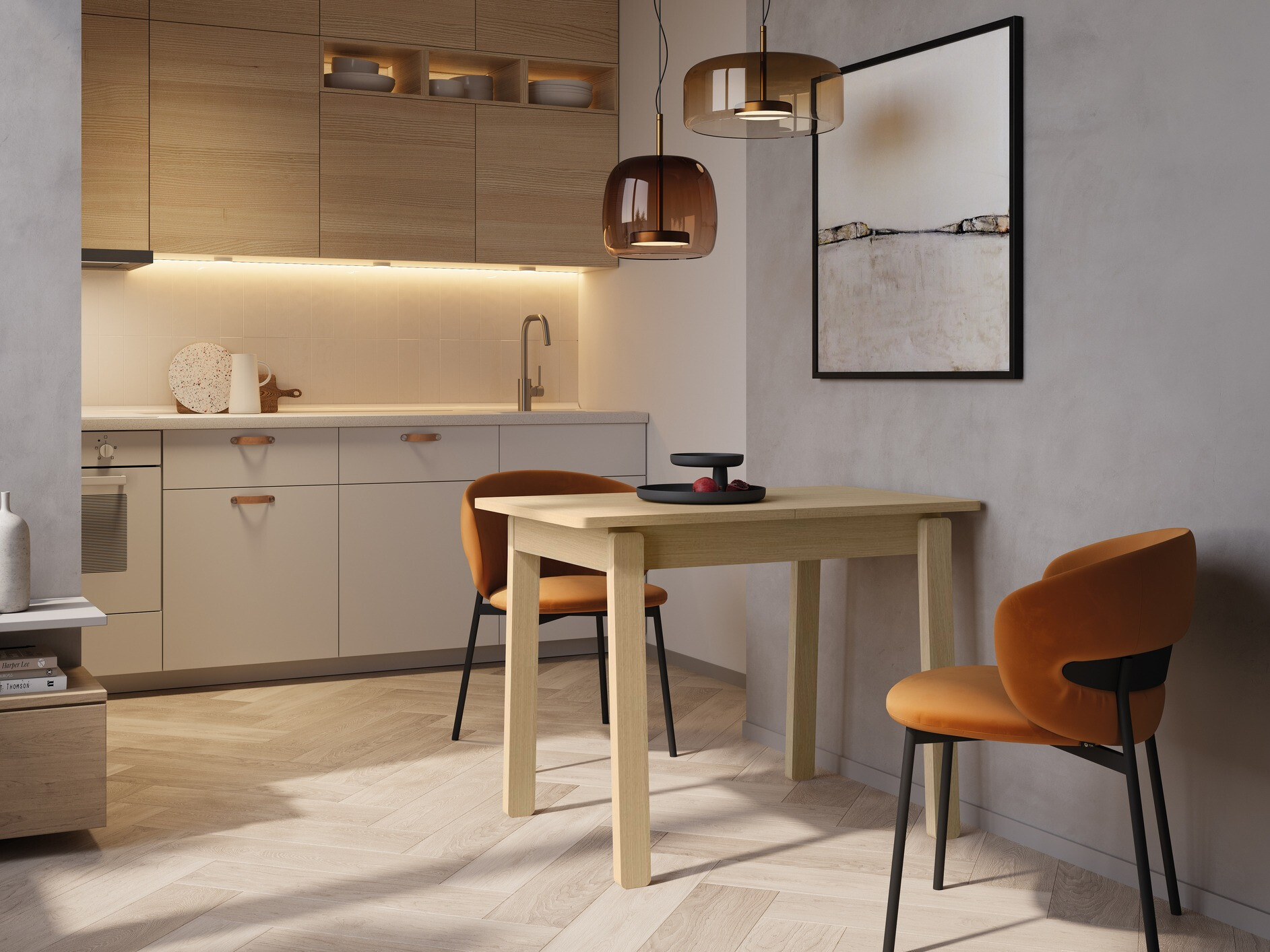 Miza Fresno 173 (Lahki hrast)