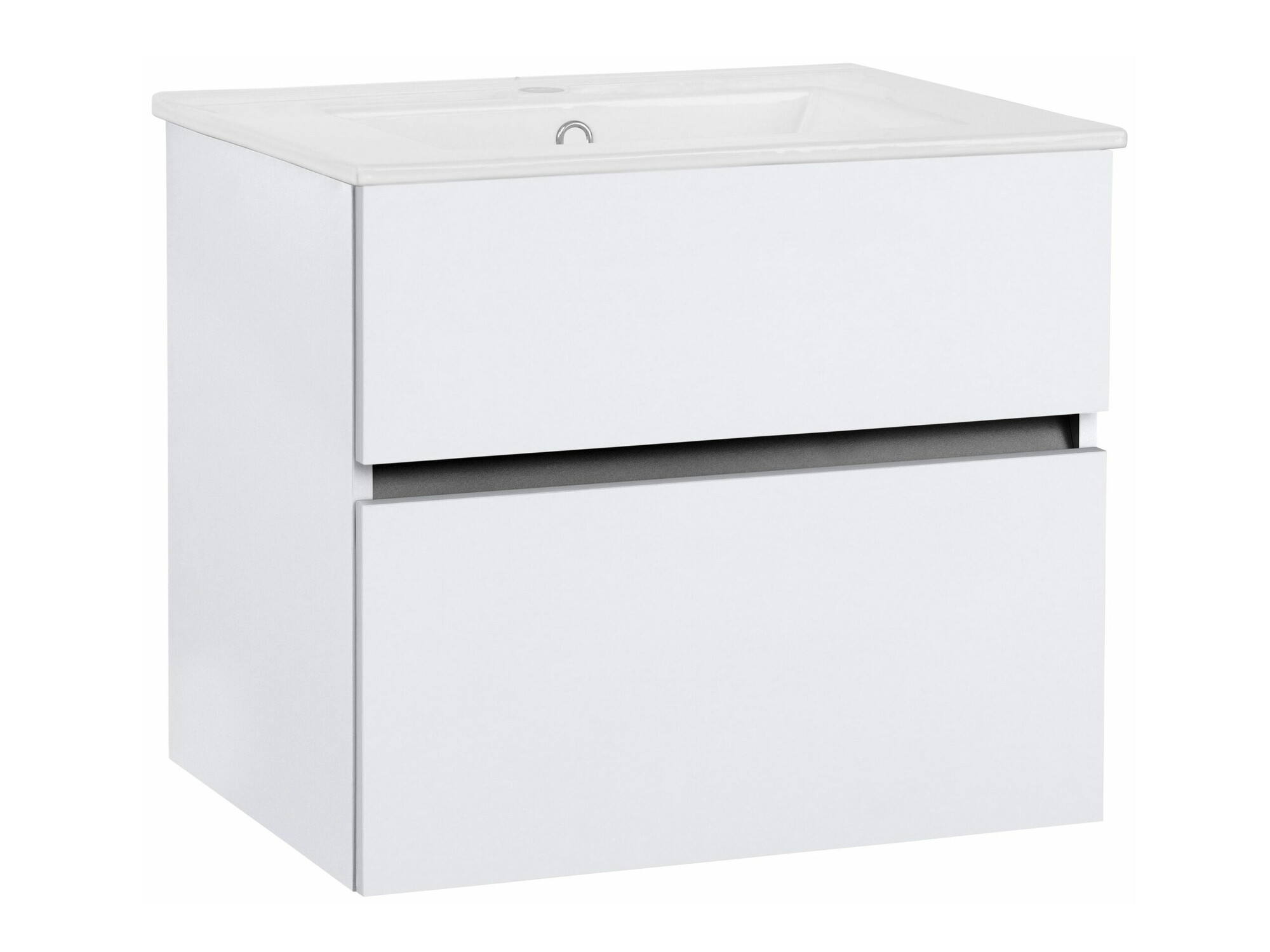 Viseča kopalniška omarica za umivalnik Denton 1478 (Bela)