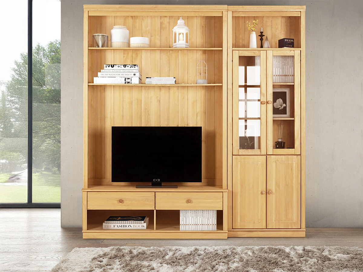 Komplet za dnevno sobo Saltoro 124 (Svetlo rjava)