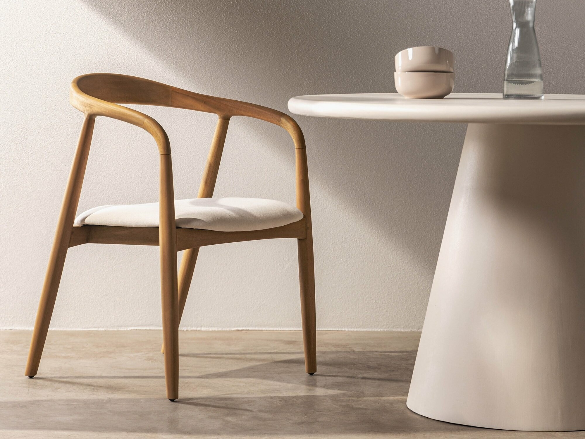 Stol Burleson 247 (Svetel les + Krema)