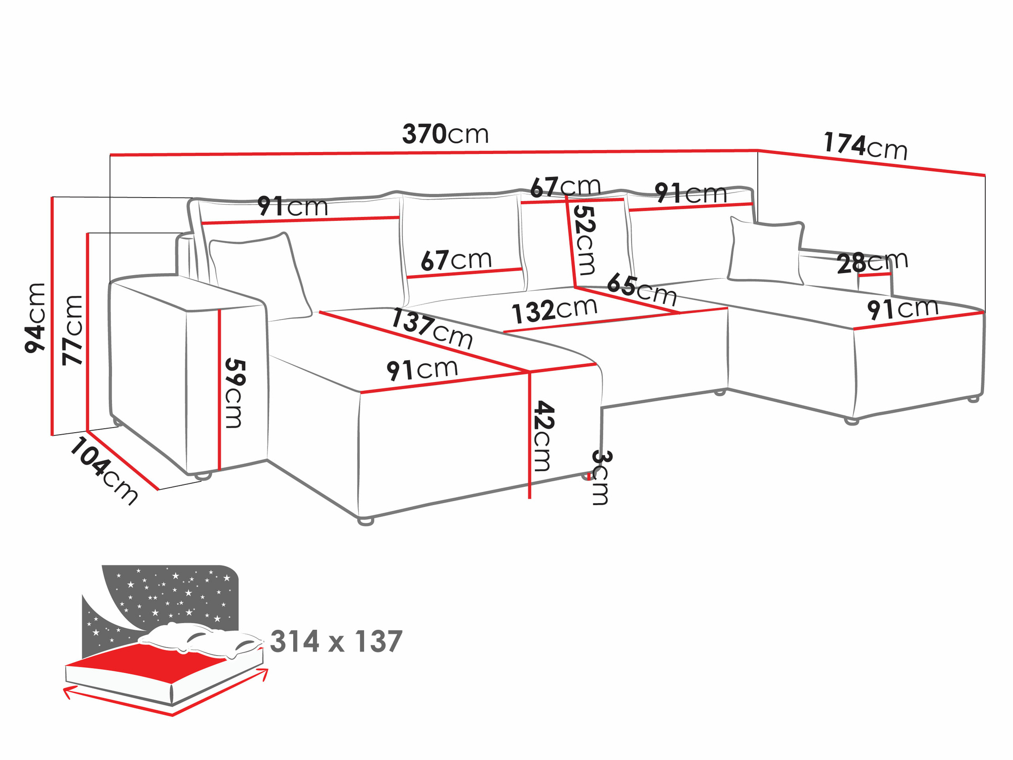 Kotna garnitura Clovis 109 (Poso 100)