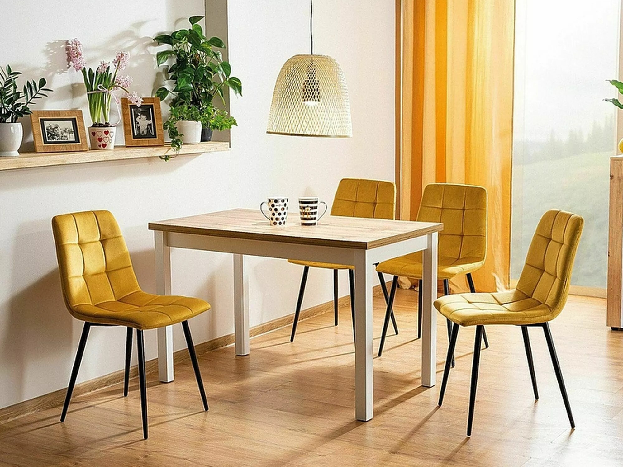 Stol Detroit 755 (Rumena)