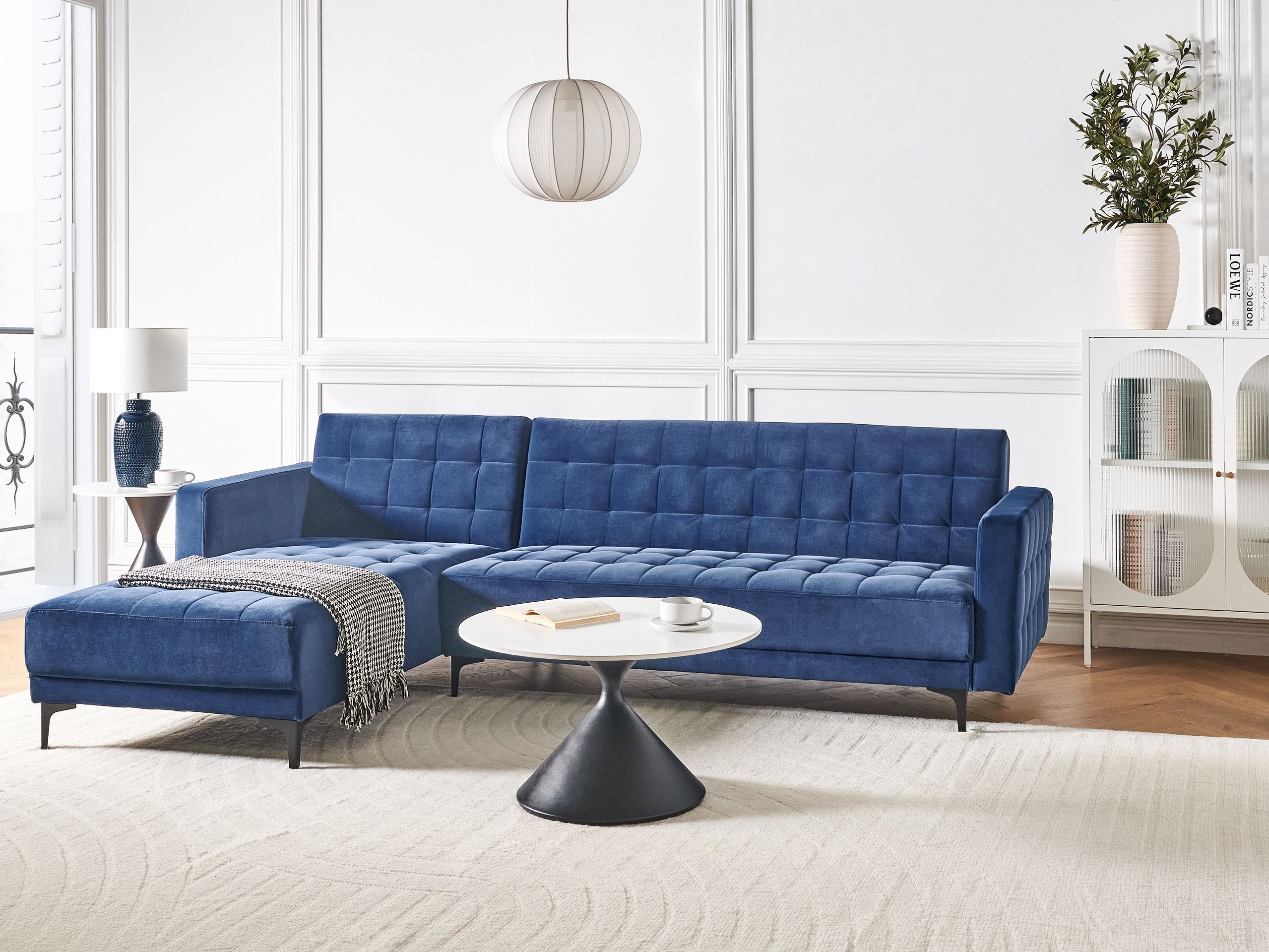 Kotna garnitura Felvena 124 (Modra)