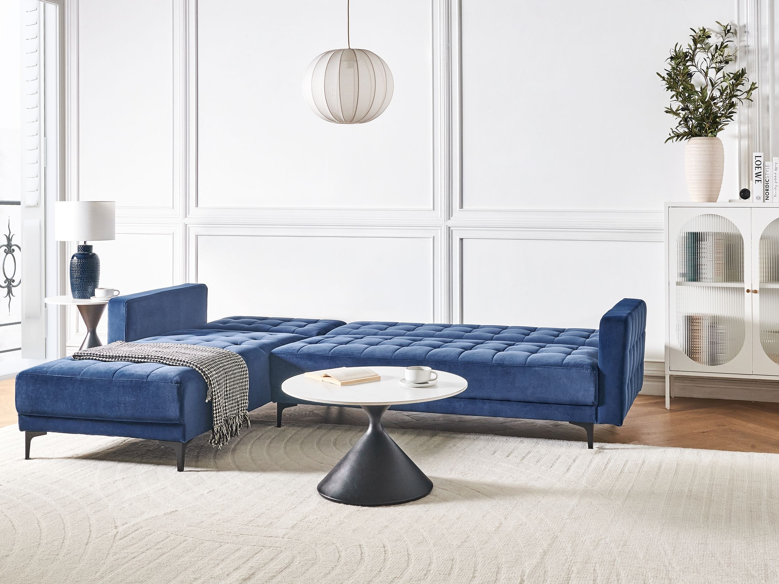 Kotna garnitura Felvena 124 (Modra)