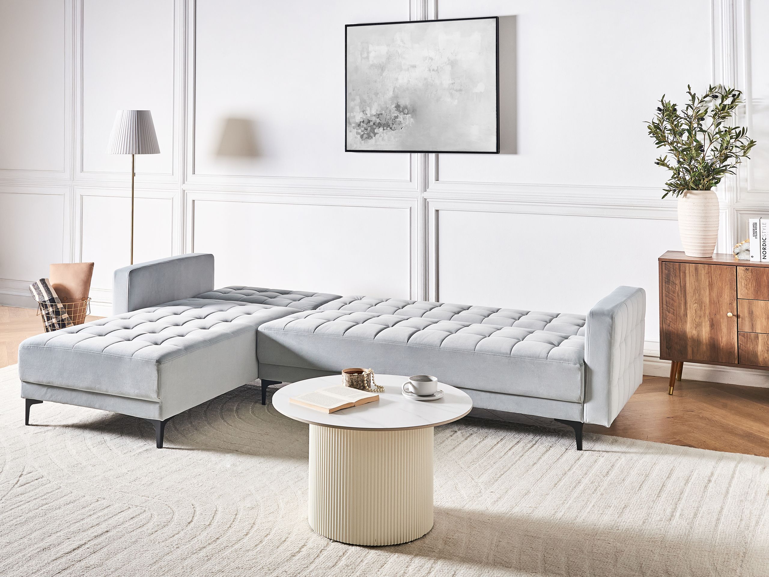 Kotna garnitura Felvena 124 (Svetlo siva)