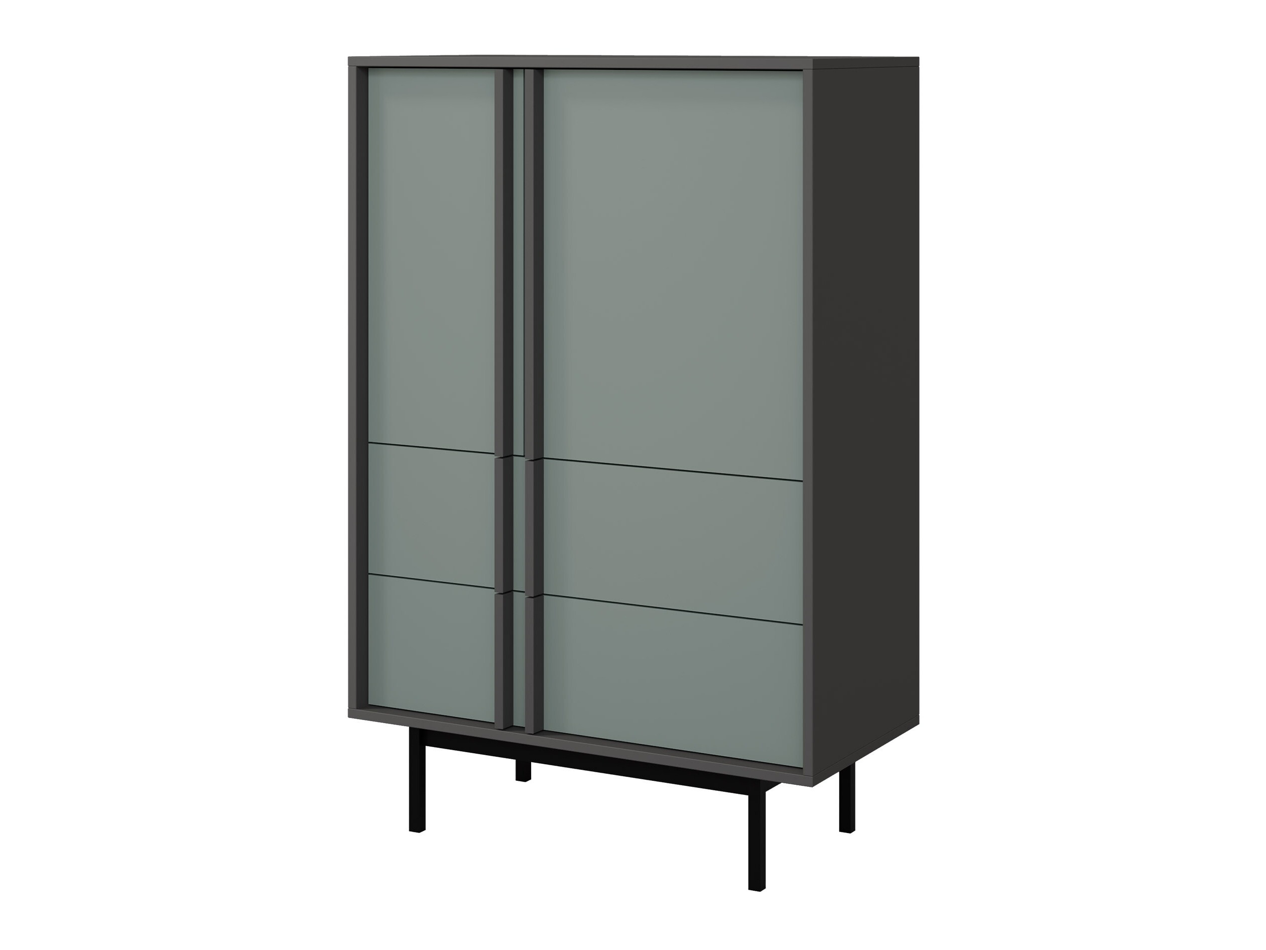 Komoda Levali 104 (Prašno zelena)