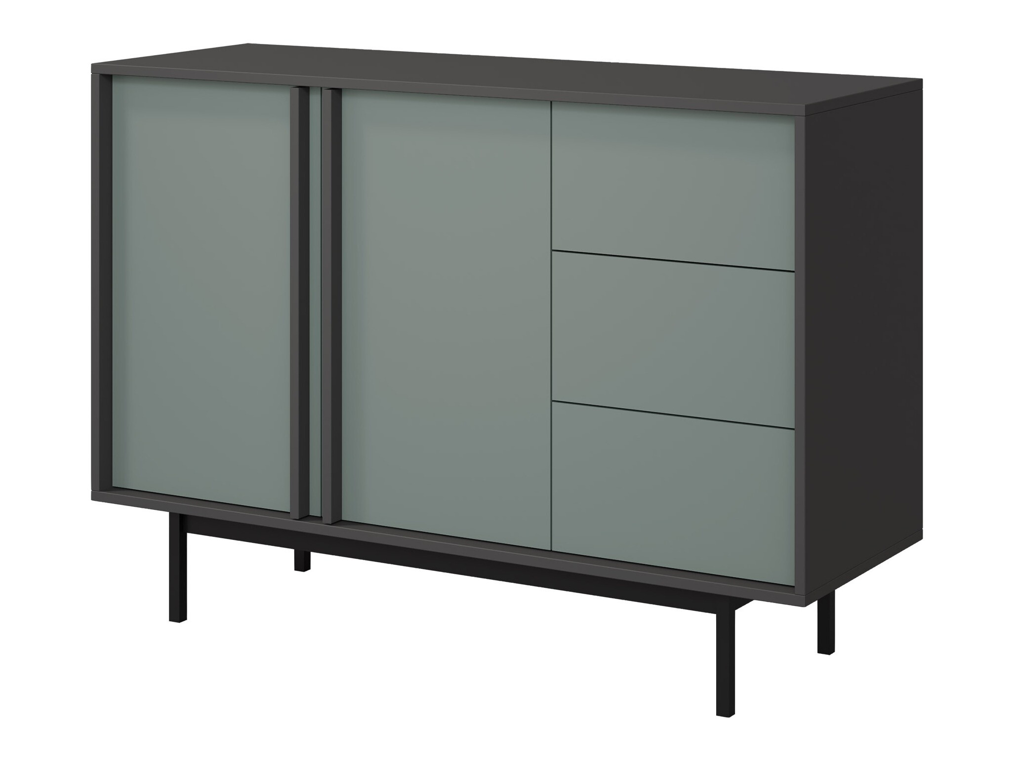 Komoda Levali 106 (Prašno zelena)