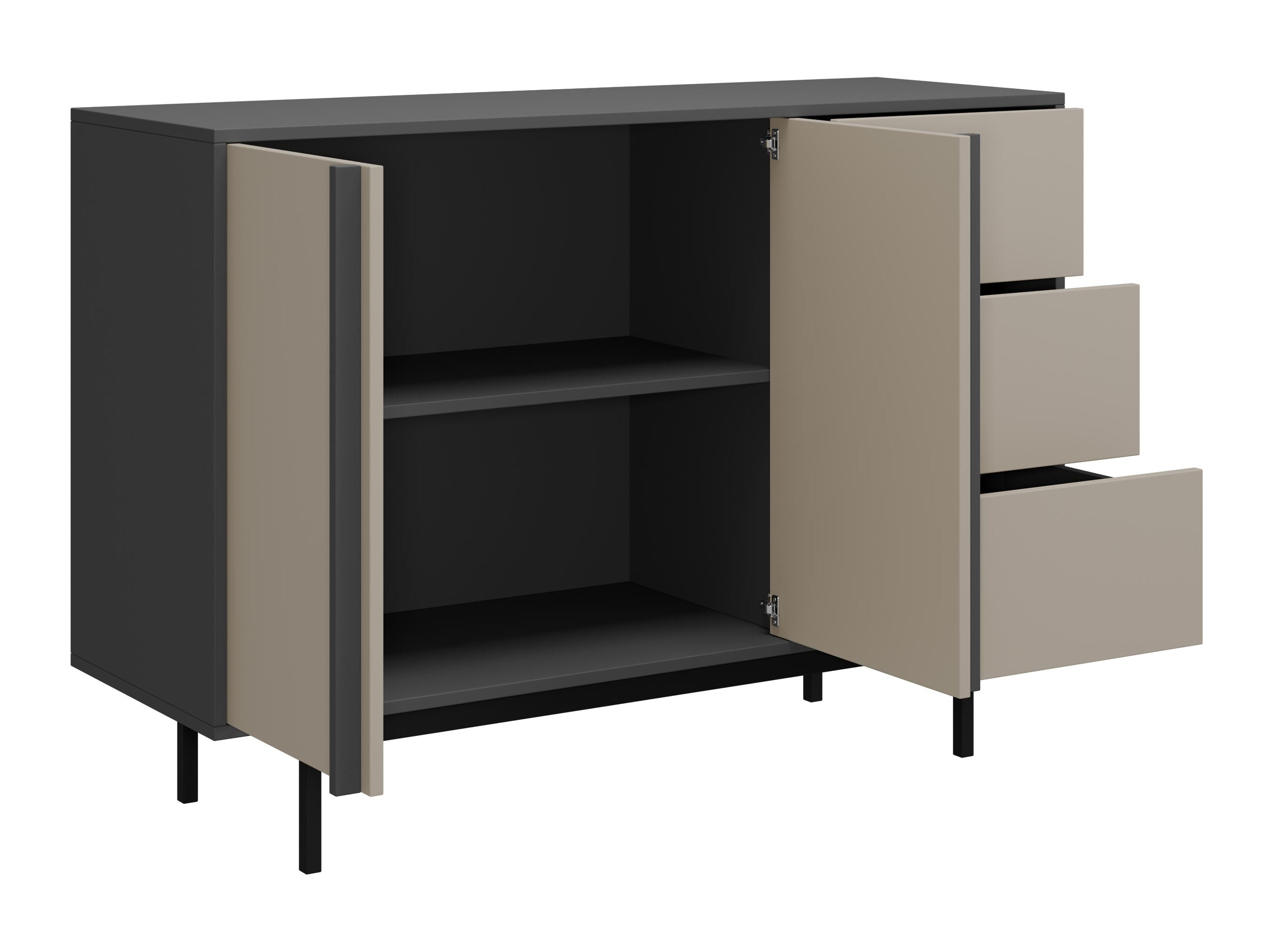 Komoda Levali 106 (Prašno zelena)